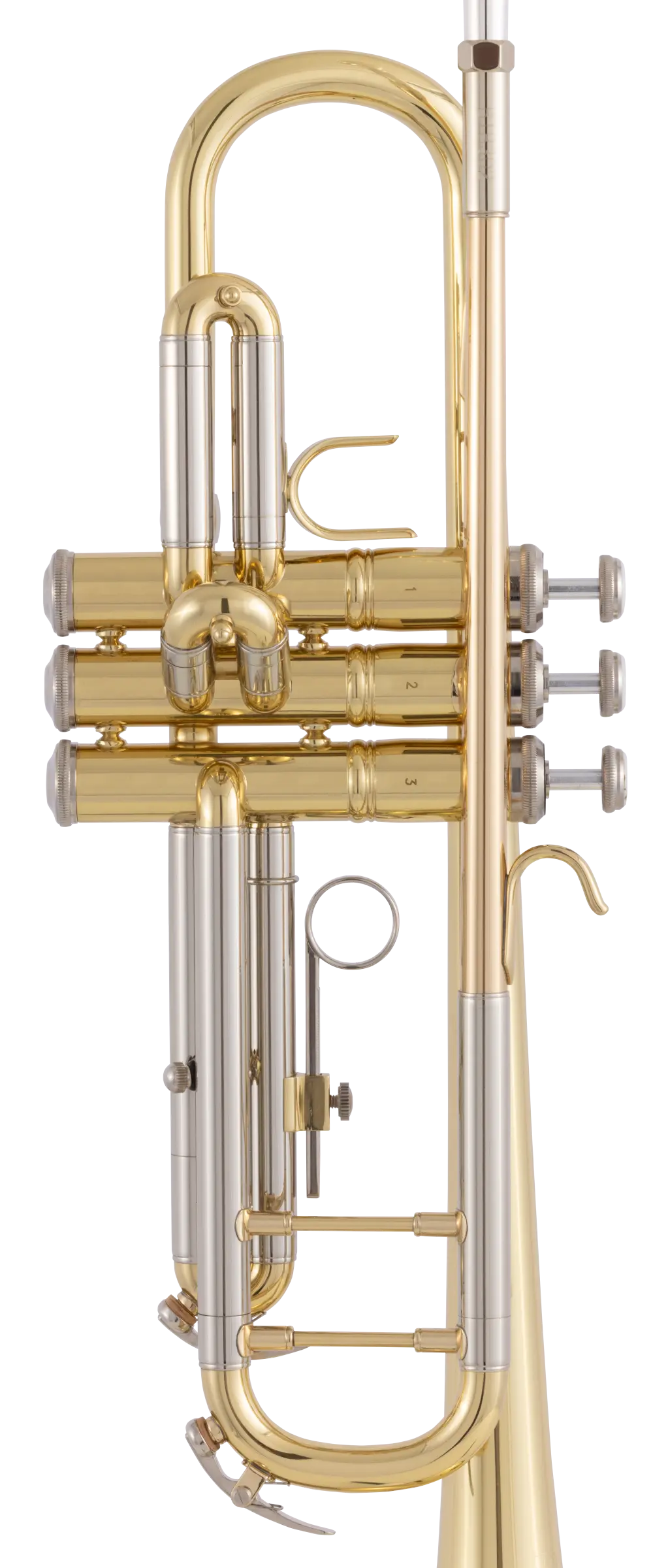 BTR302 Bach Bb Trumpet - zoomed in