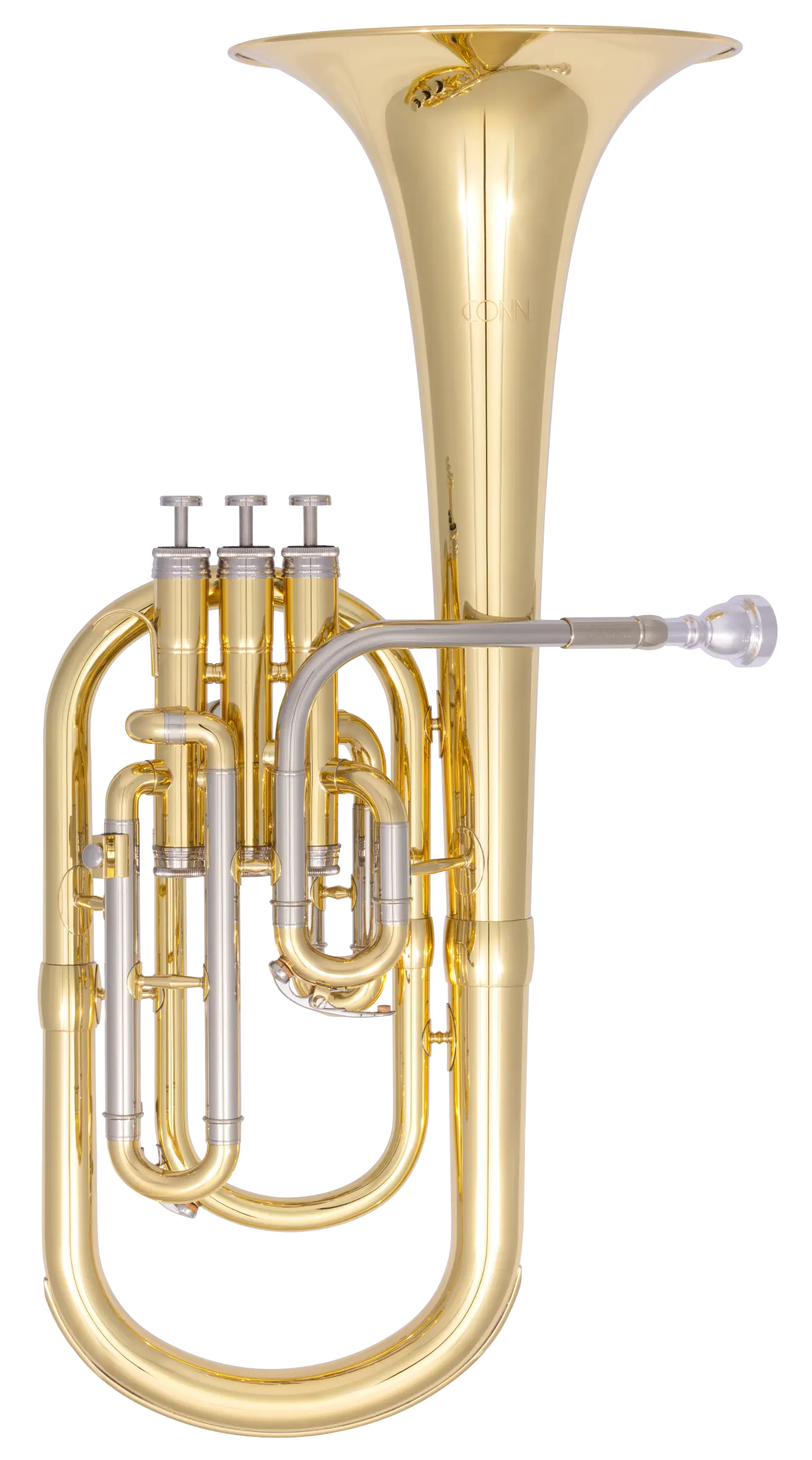 CAH311 Conn Beginner Alto Horn - zoomed in