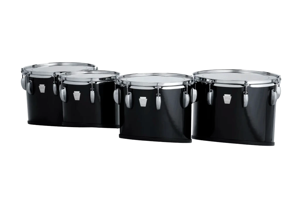 LU2MT0234ACB Ludwig ULT2 LG QUAD TENORS BLACK