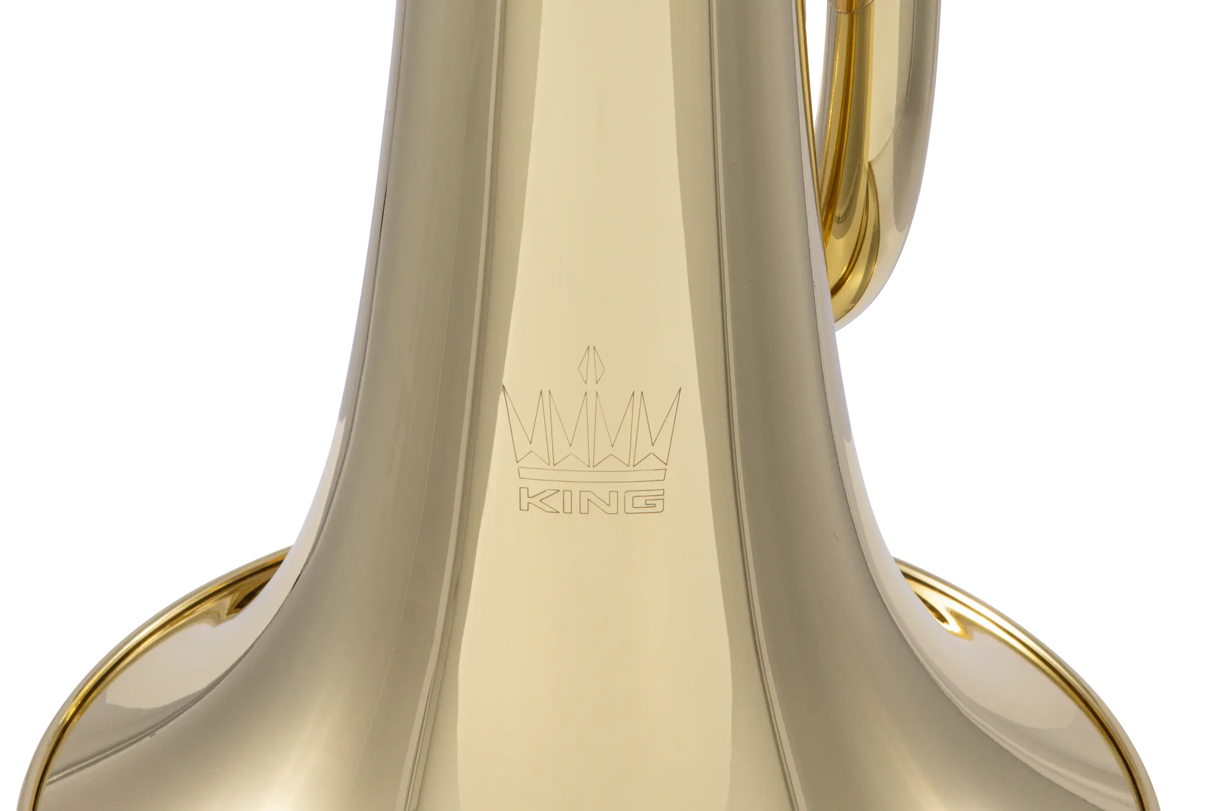 KME611 King Professional Marching Euphonium - zoomed in