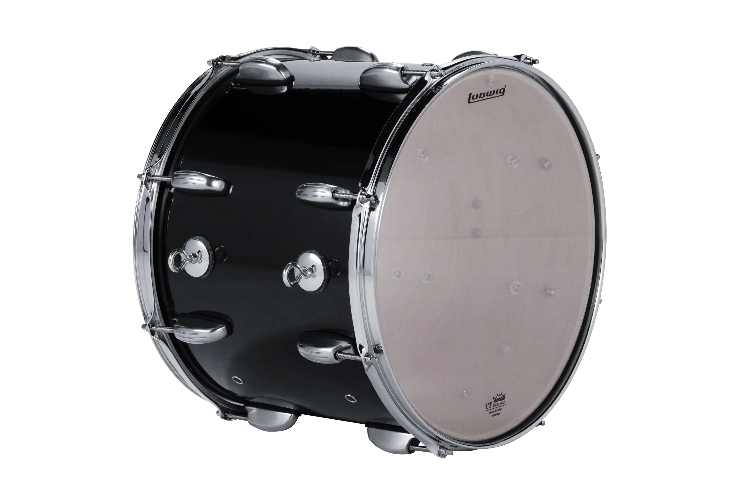 LU2CT15ACB Ludwig 12X15 ULT2 CHEST TENOR BLACK - zoomed in