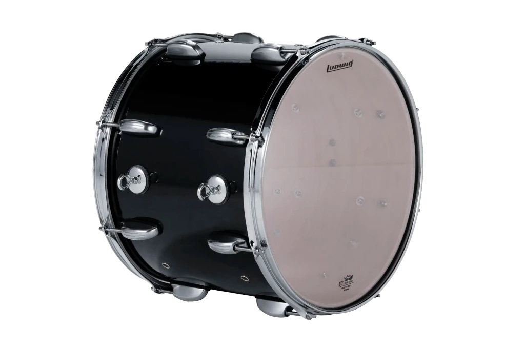 LU2CT15ACB Ludwig 12X15 ULT2 CHEST TENOR BLACK