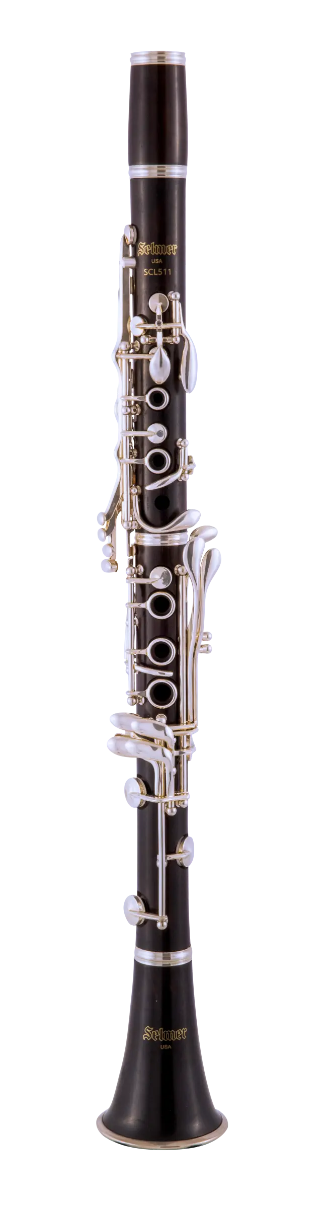 SCL511S Selmer Advanced Clarinet - zoomed in