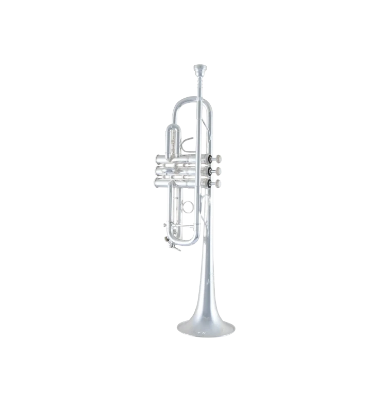 C190SL229 Bach Silver C Trumpet In Fr Vr Fs