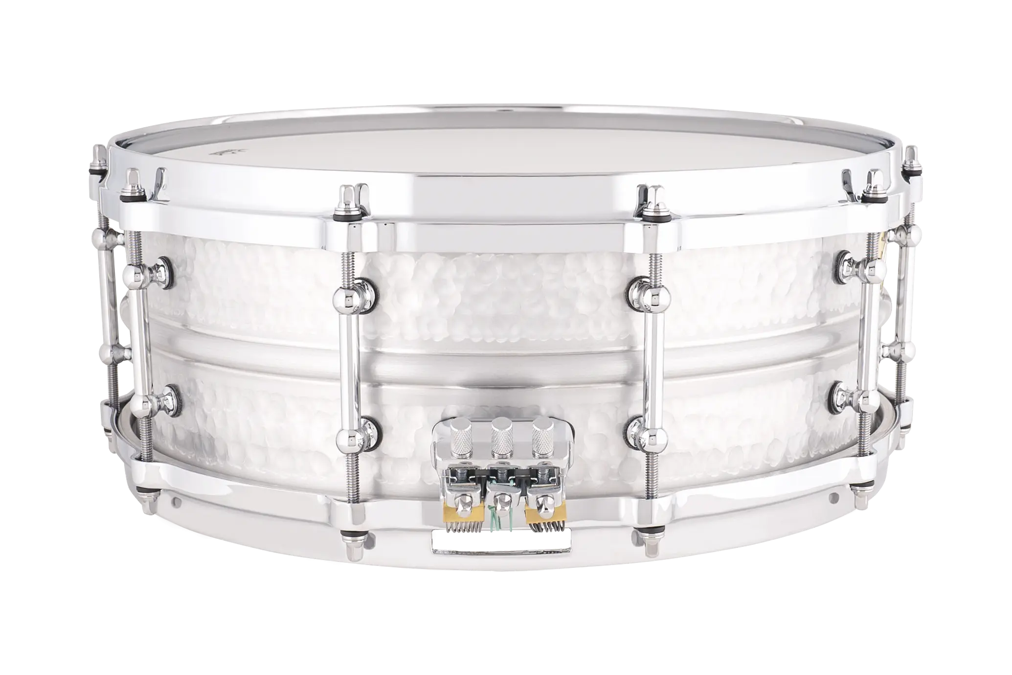 LCS514AKTD Ludwig Concert 5x14 Snare Drum Hammered Aluminum - zoomed in