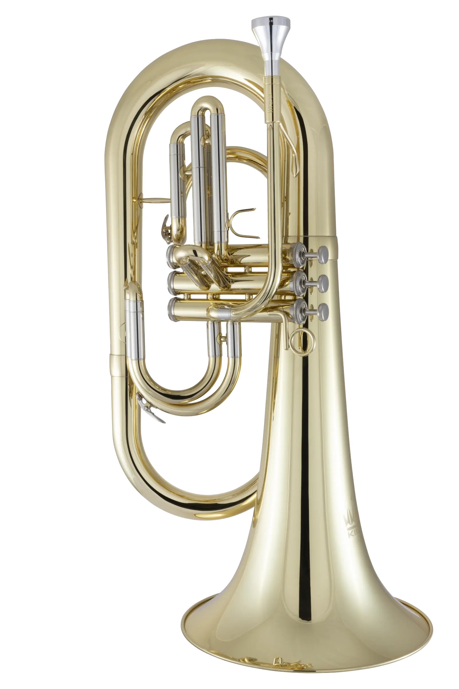 KME411 King Marching Euphonium - zoomed in