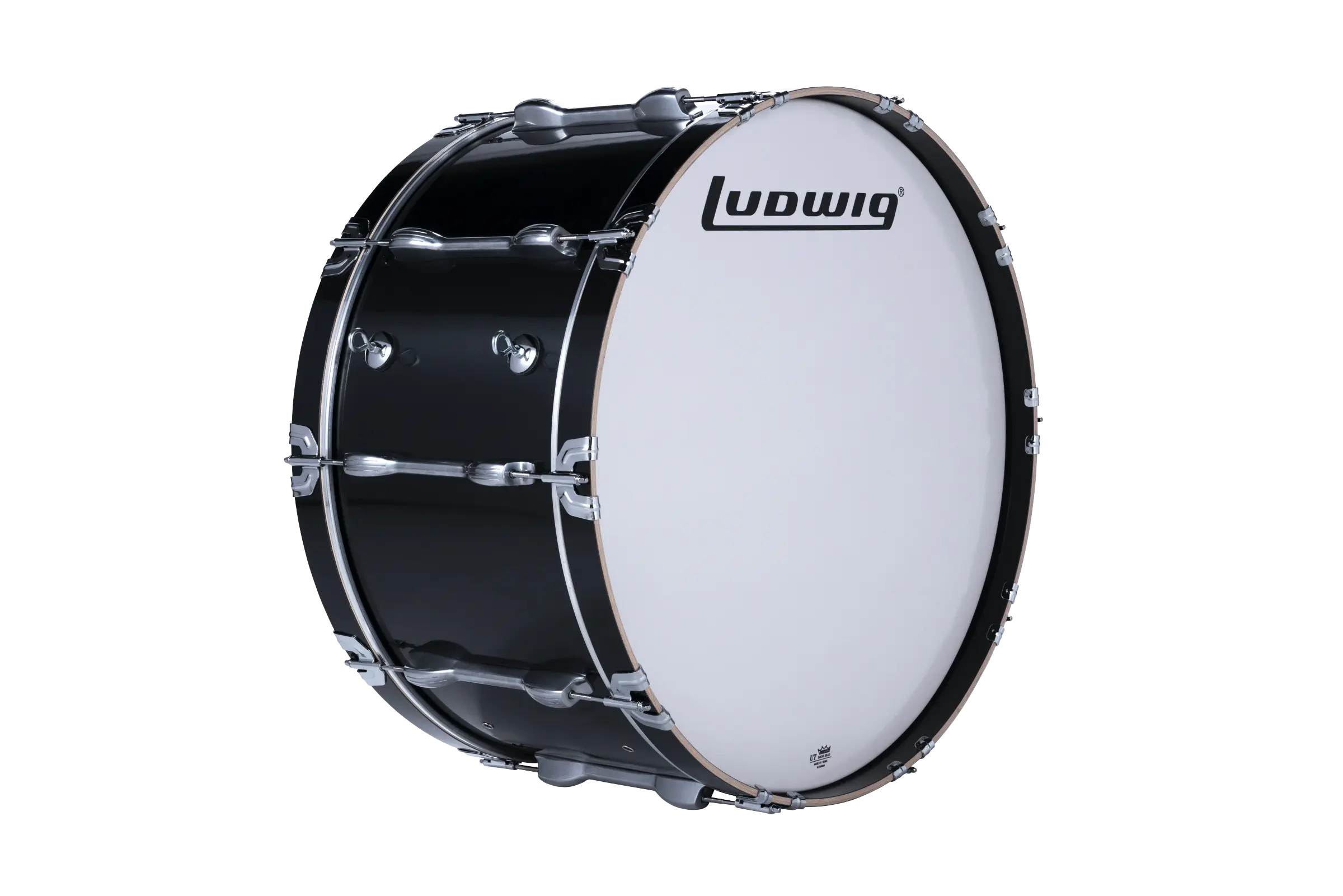 LU2MB28ACB Ludwig 14X28 ULT2 BASS DRUM BLACK - zoomed in