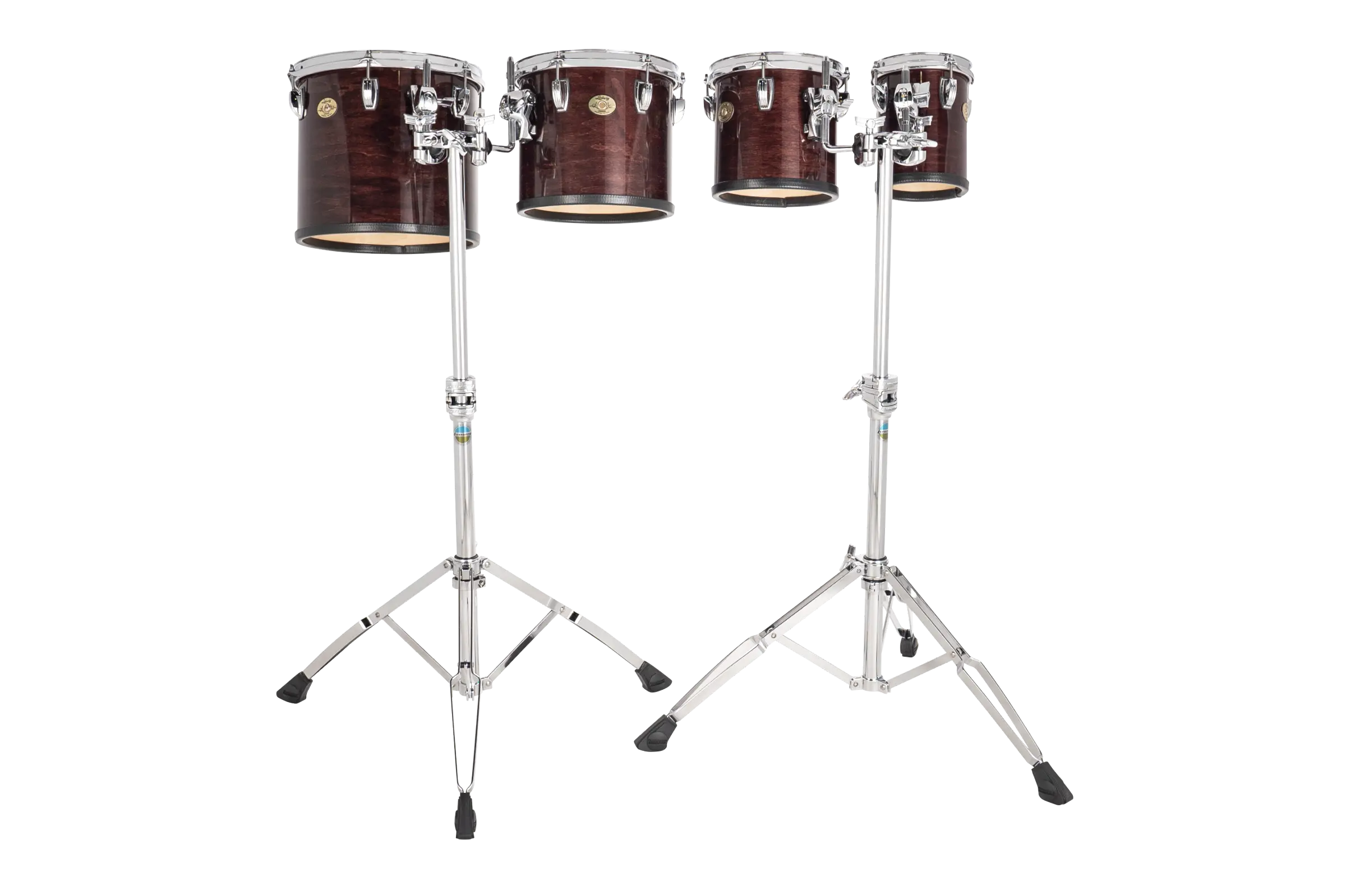 LECTS62TRM Ludwig Single Head Concert Toms High Range Mahogany A - zoomed in