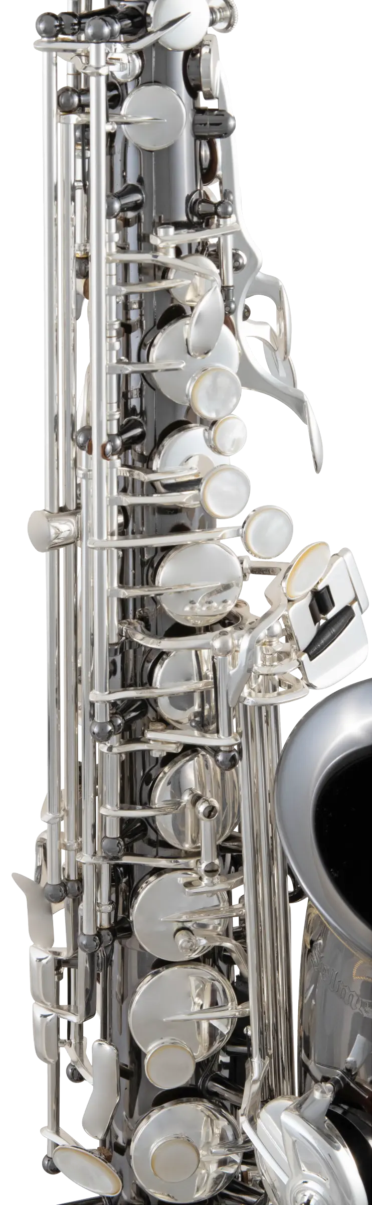 SAS711B Selmer Black Finish Alto Saxophone In Fr Vr Xcu - zoomed in
