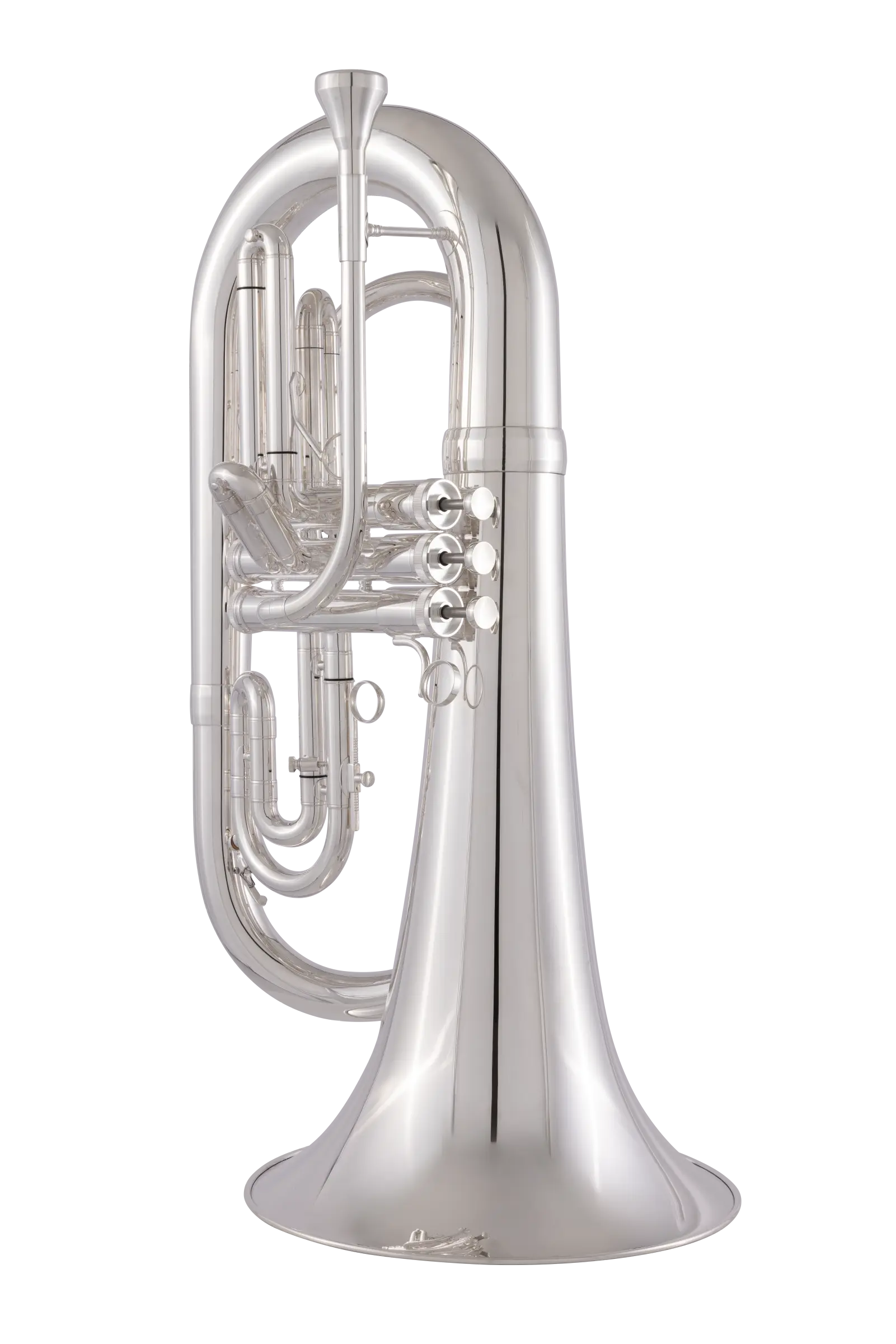 KME611S King Professional Marching Euphonium - zoomed in