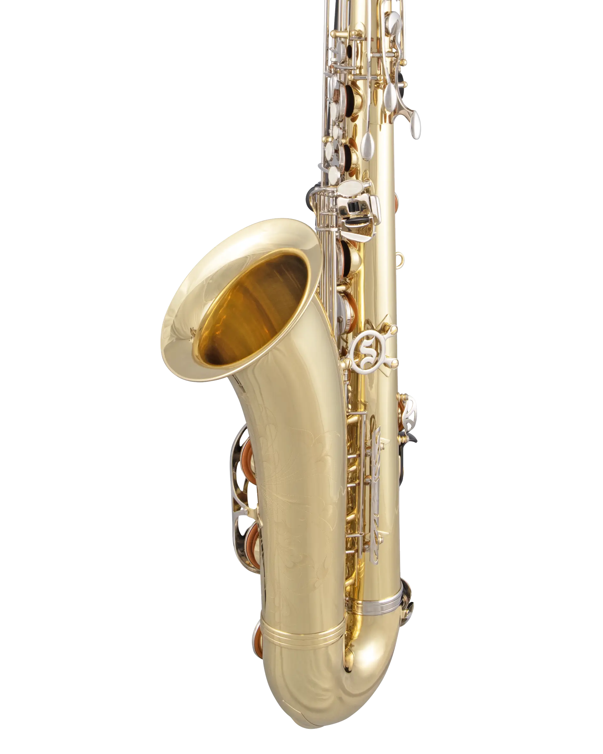 STS301 Selmer Student TenorSaxophone E - zoomed in