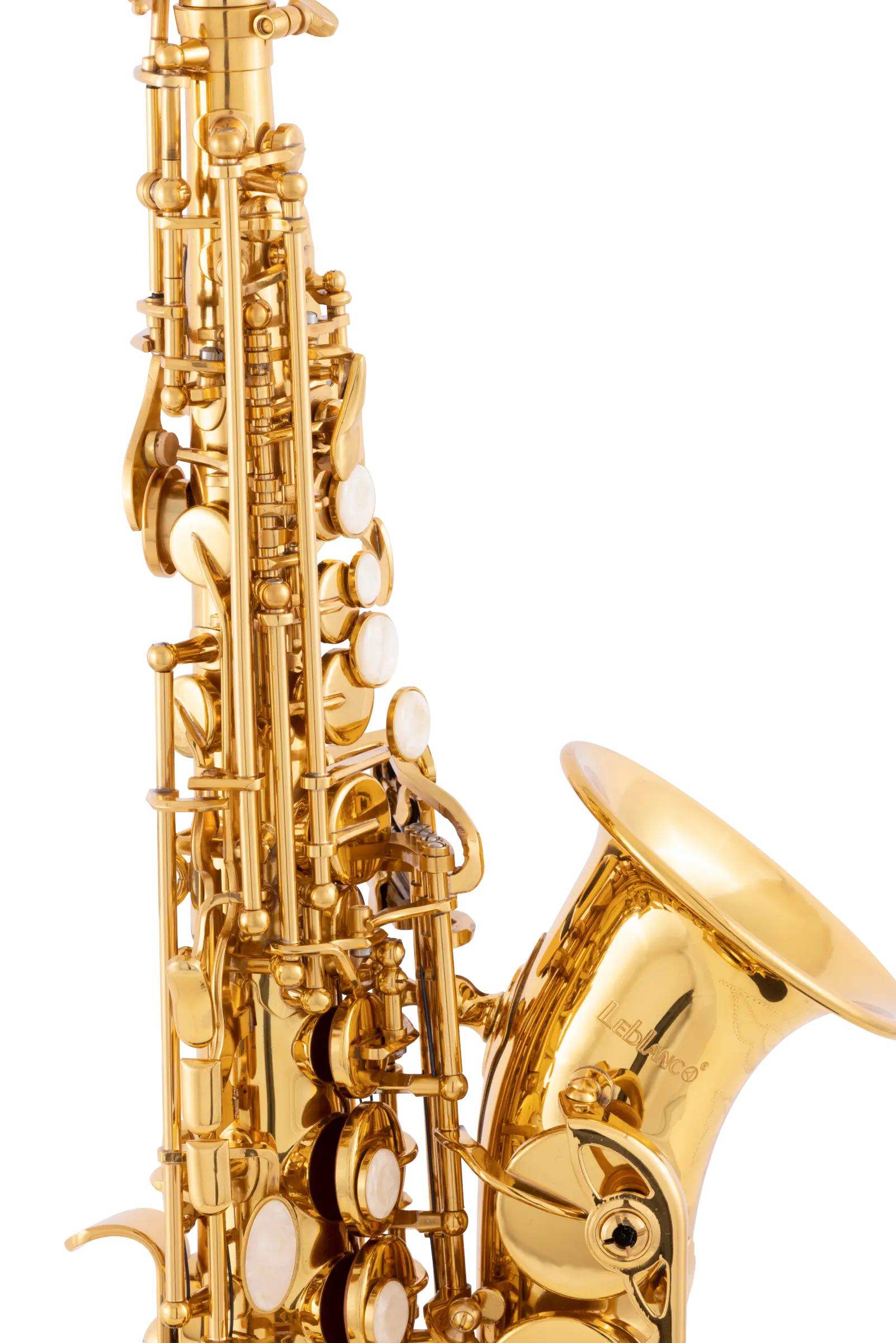 LSC211 Leblanc Student Soprano Saxophone - zoomed in