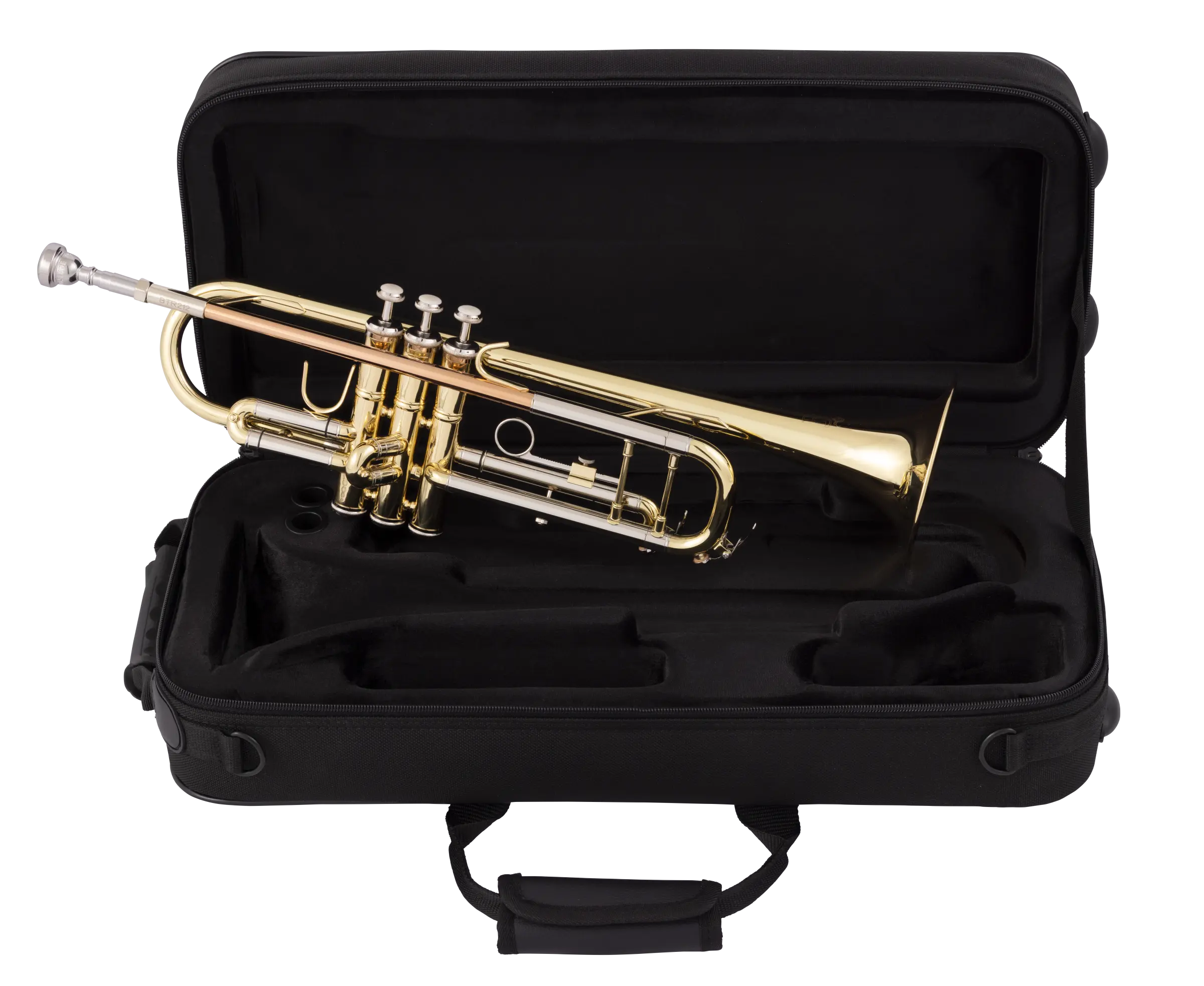 BTR212 Bach Beginner Trumpet - zoomed in