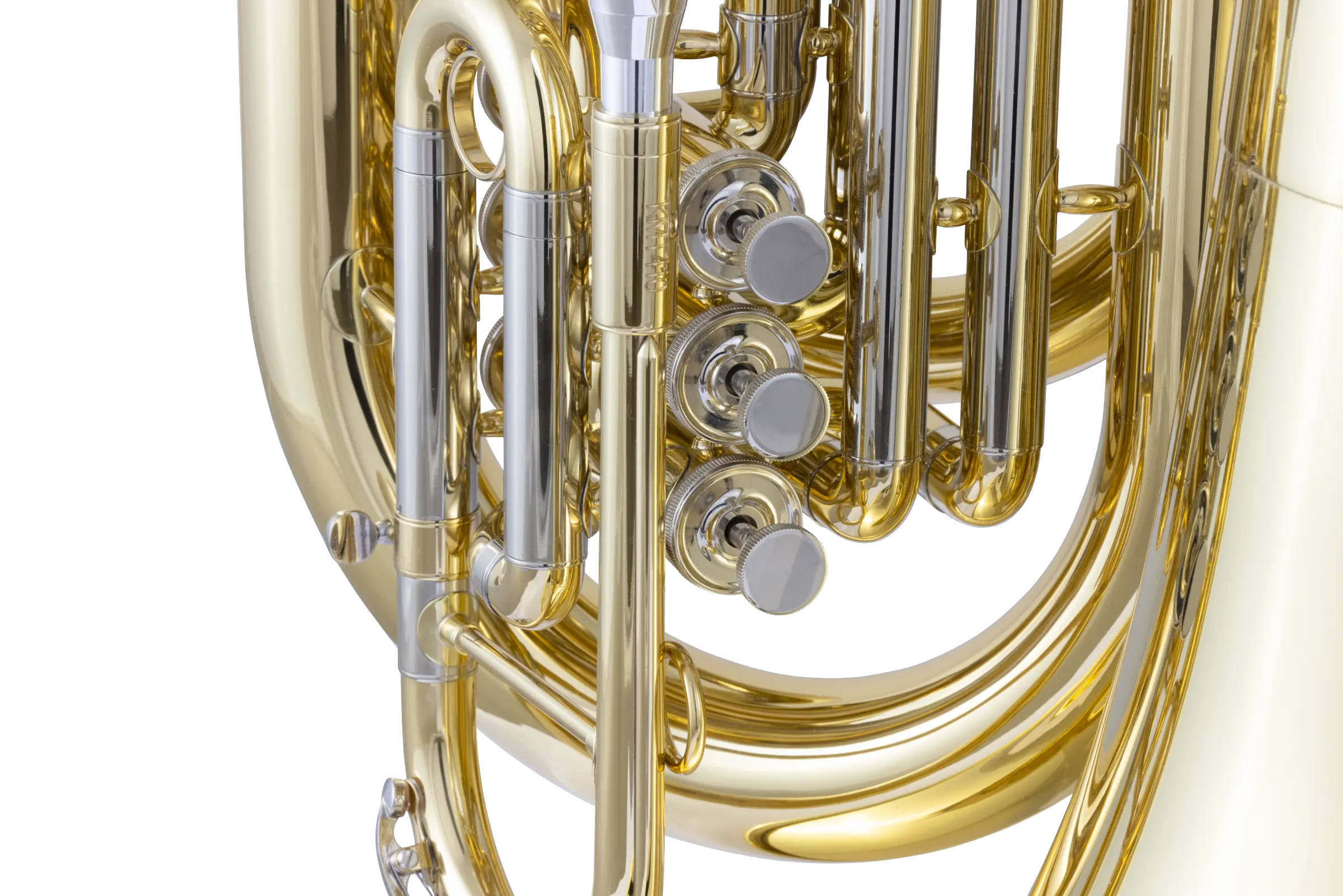 KMT410 King Marching Tuba - zoomed in