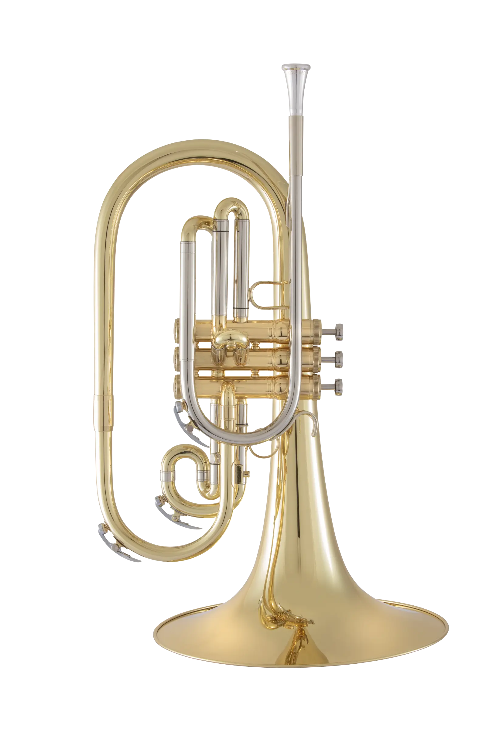 King Ultimate Marching Mellophone Outfit with 2 Mouthpieces KMP611