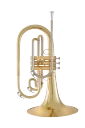 King Ultimate Marching Mellophone Outfit with 2 Mouthpieces KMP611