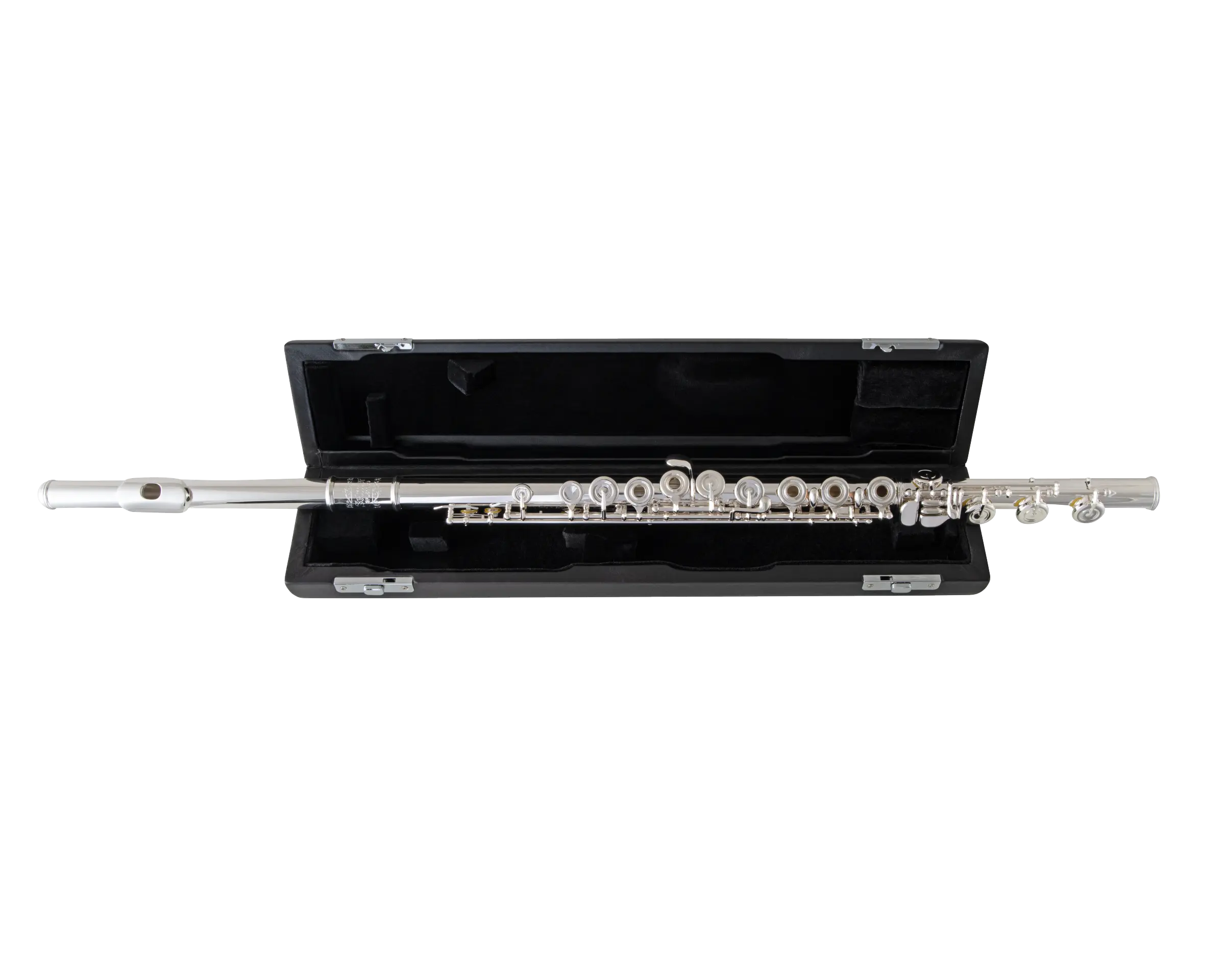 SFL511BO Selmer Intermediate Flute D - zoomed in