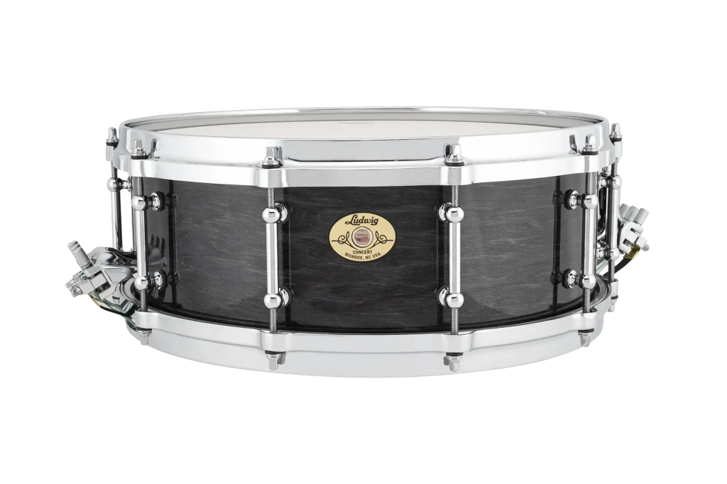 LCS514TD0Y Ludwig Concert Charcol grey 5x14 Snare drum A