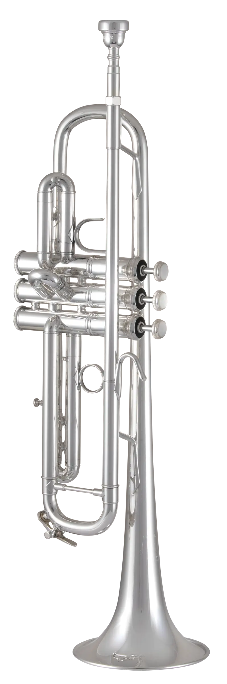 170S43GY Bach Standard Professional BflatTrumpet - zoomed in