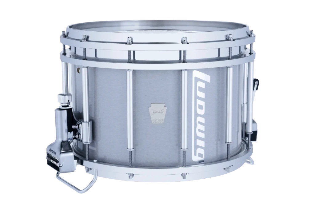 LU2MS04ACG Ludwig 10X14 ULT2 SNARE DRUM GRAY