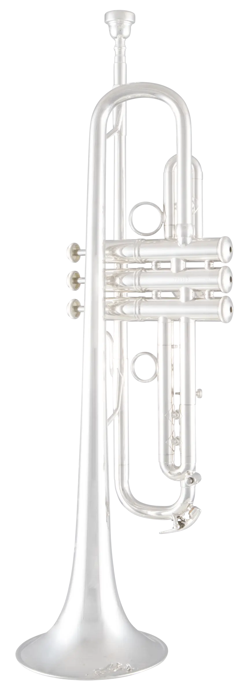 LT190SL1B Bach Silver Plate Trumpet In Bk Vr Fs - zoomed in