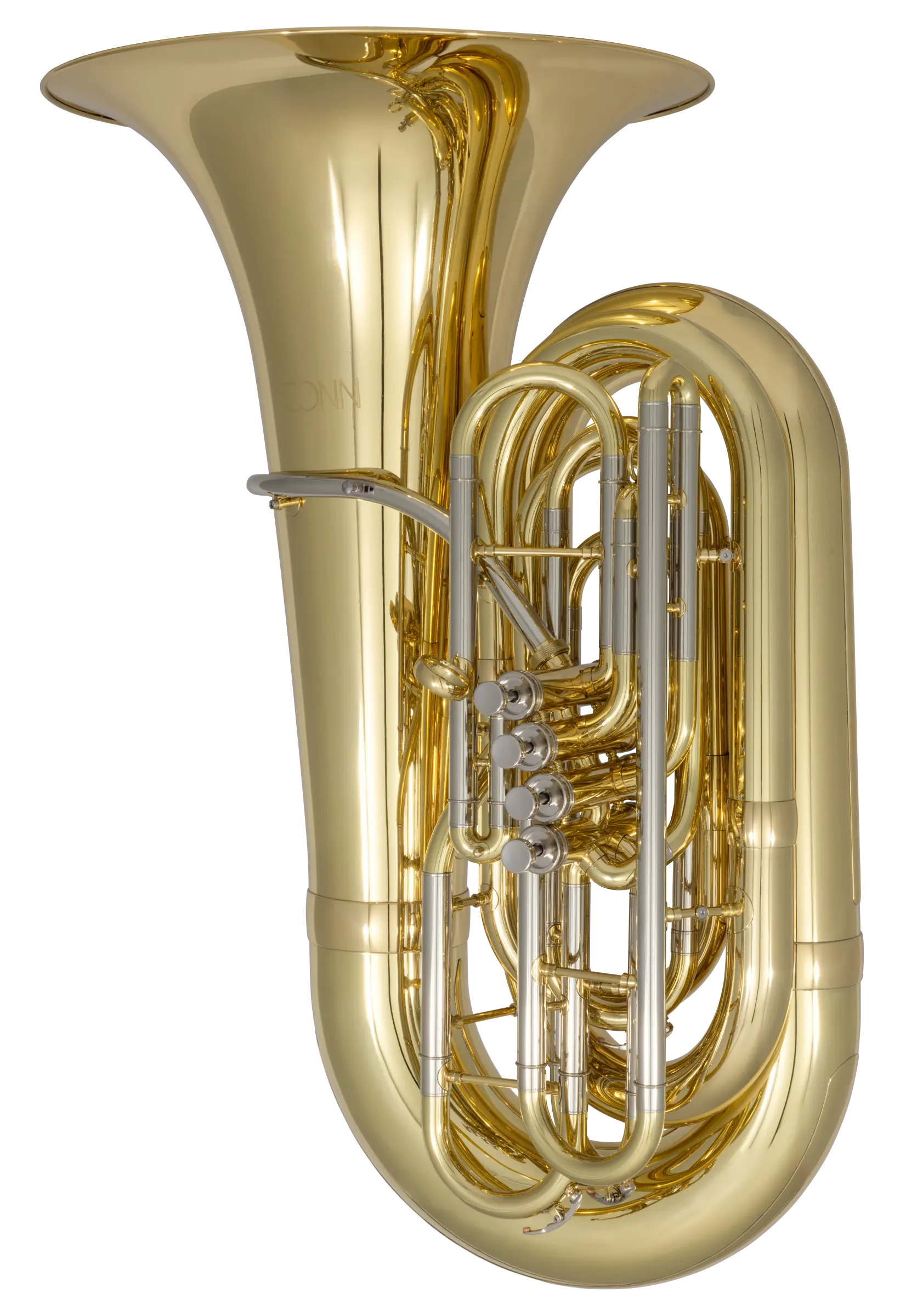 CBB6124 Conn Professional Tuba - zoomed in