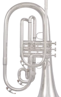 King Ultimate Marching Mellophone Outfit with 2 Mouthpieces KMP611S