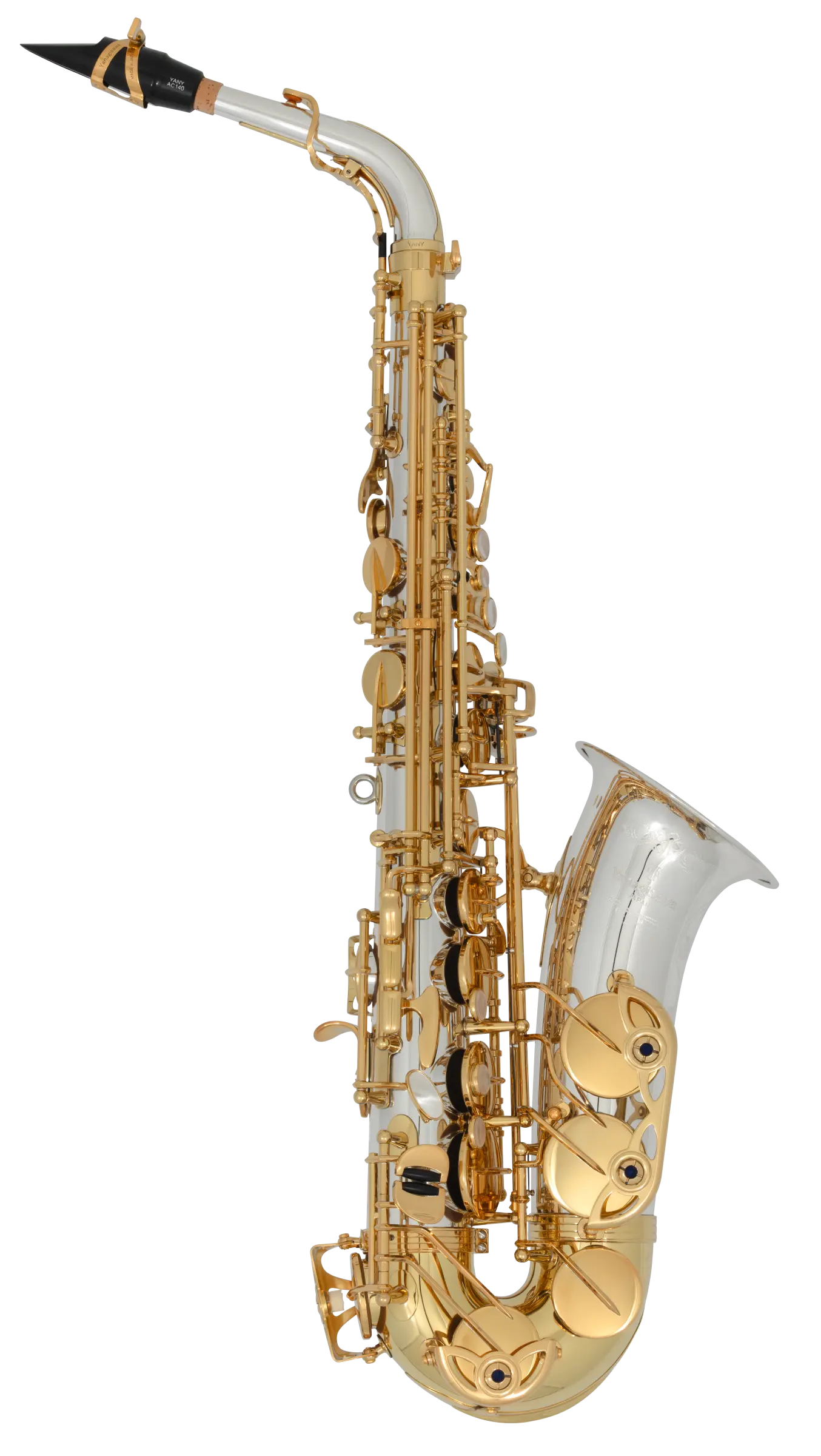 AW035 Yanagisawa Professional Alto Saxophone - zoomed in