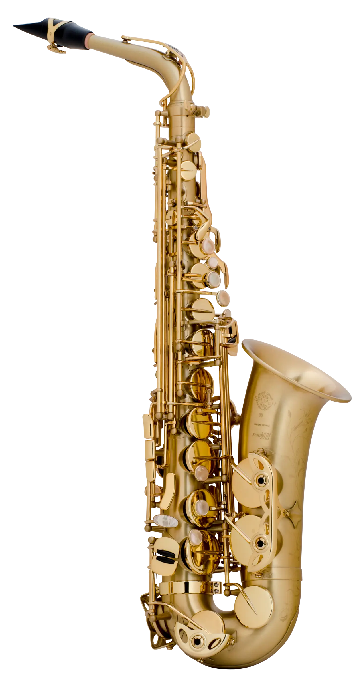 52JM HSP Professional Matte Alto Saxophone - zoomed in