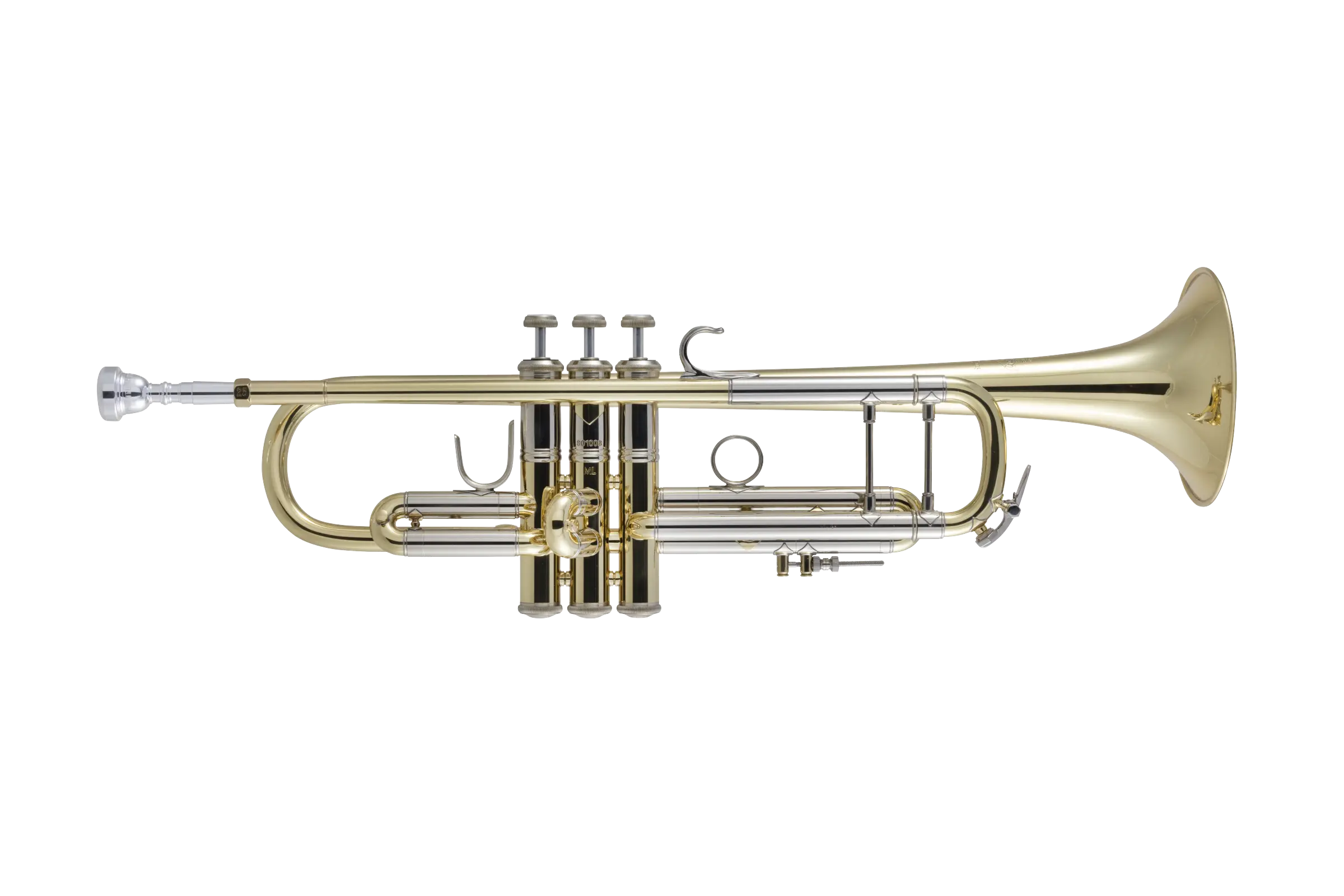 19037 Bach Professional Trumpet - zoomed in