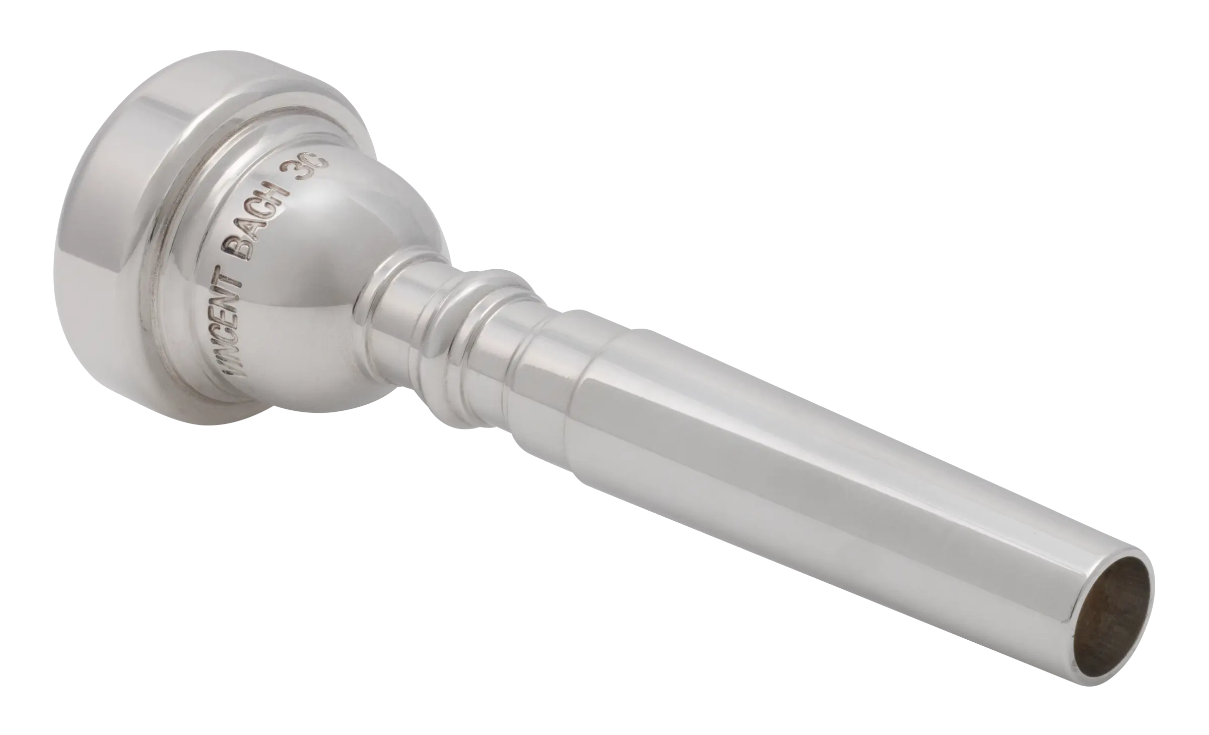 3513C Bach Classic Mouthpiece Trumpet - zoomed in