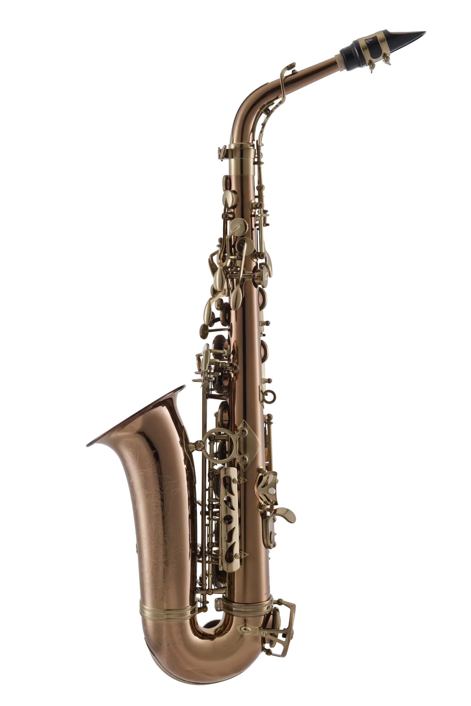 Leblanc Alto Saxophone in Eb Dark Lacquer Finish - zoomed in