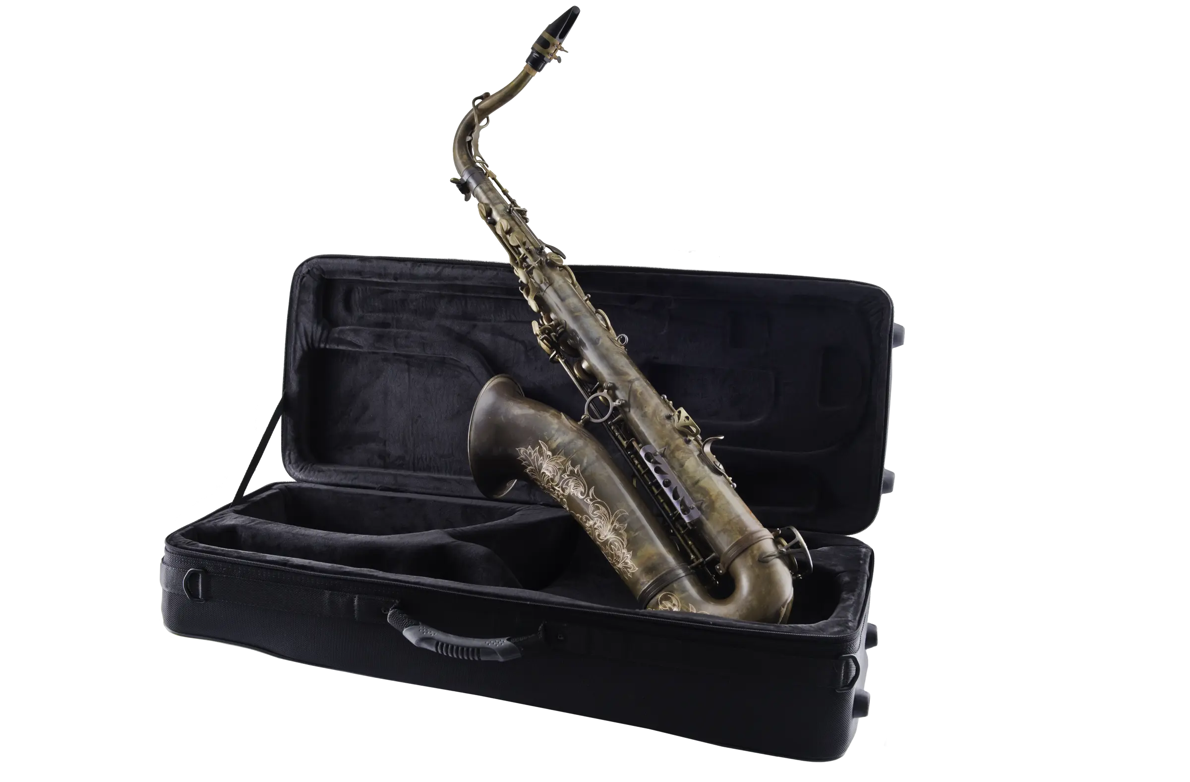 LTS711AB Leblanc Premiere Tenor Saxophone with Underslung Neck - zoomed in