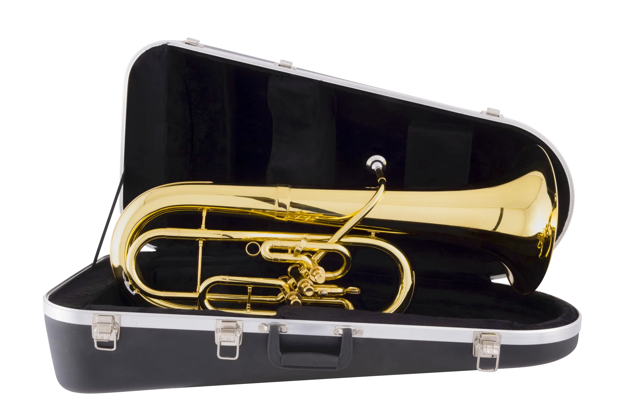 627 King Diplomat Baritone in Bb - zoomed in