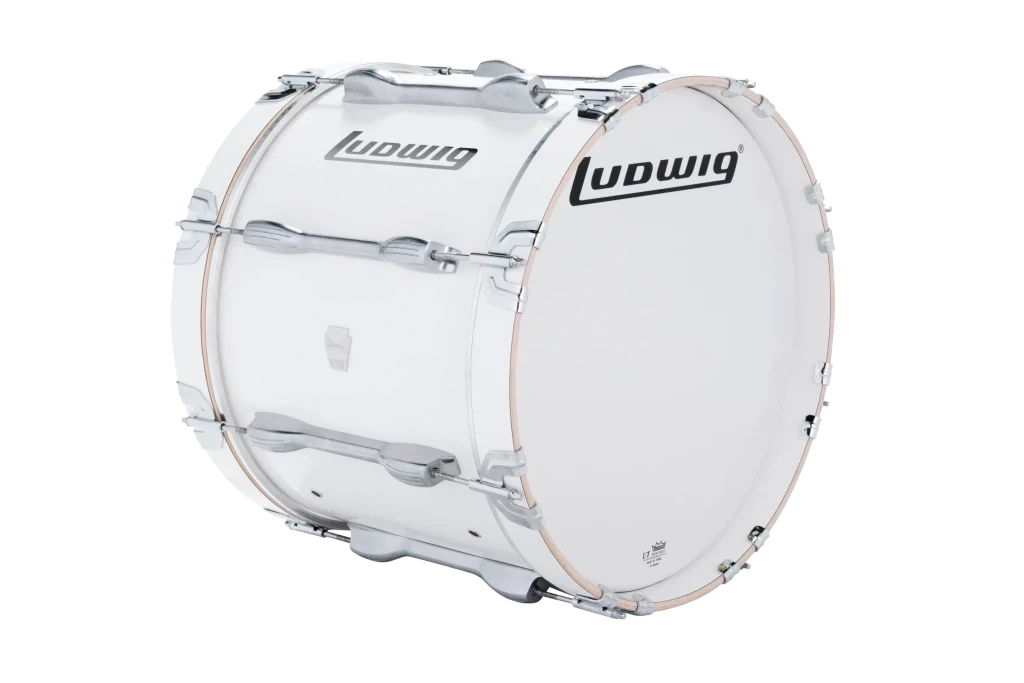 LU2MB18ACW Ludwig 14X18 ULT2 BASS DRUM WHITE