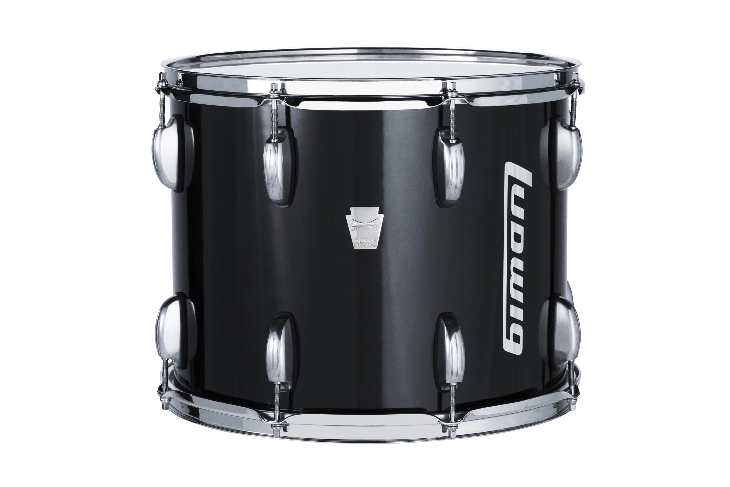 LU2LT15ACB Ludwig 12X15 ULT2 LEG TENOR BLACK - zoomed in