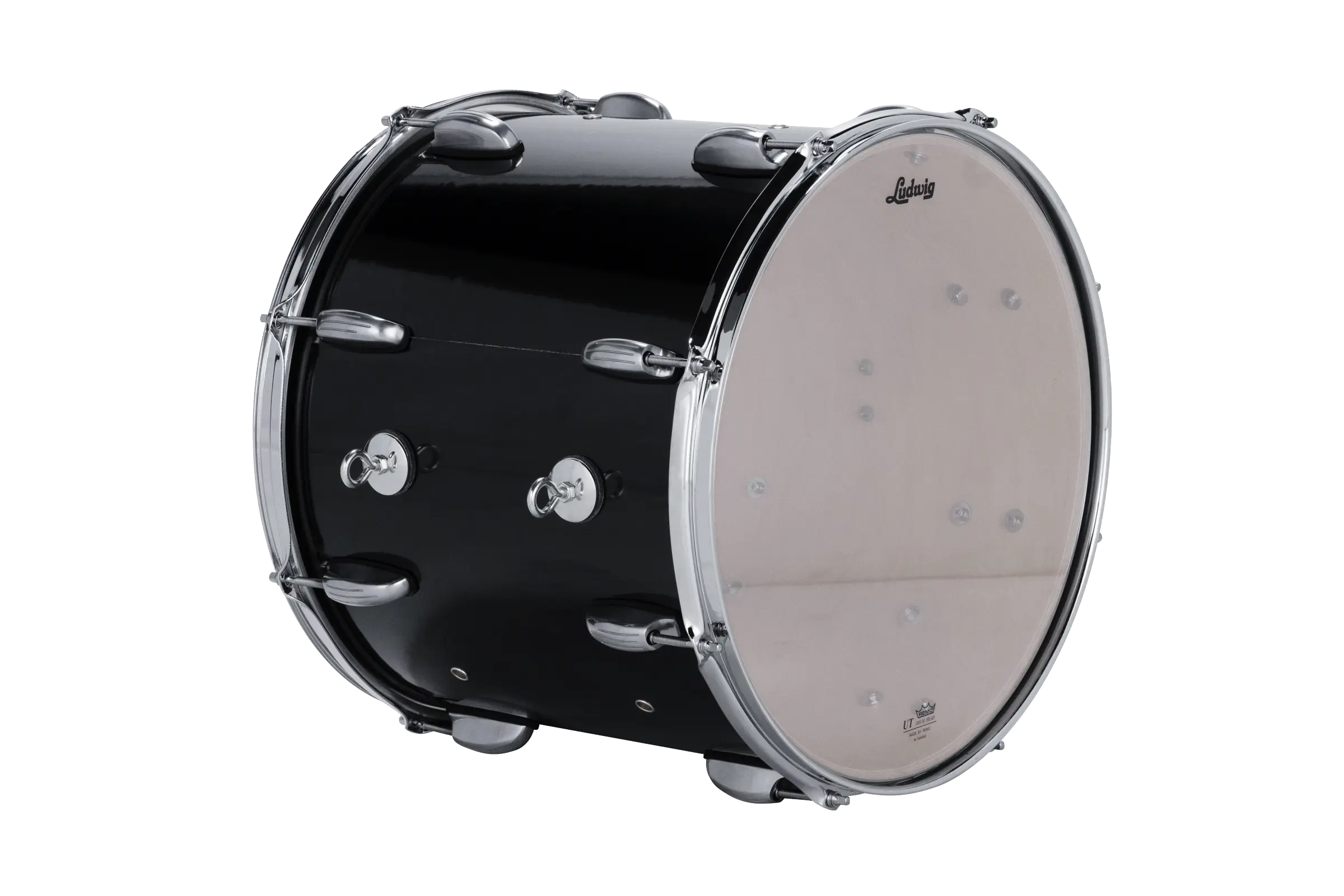 LU2CT46ACB Ludwig 14X16 ULT2 CHEST TENOR BLACK - zoomed in