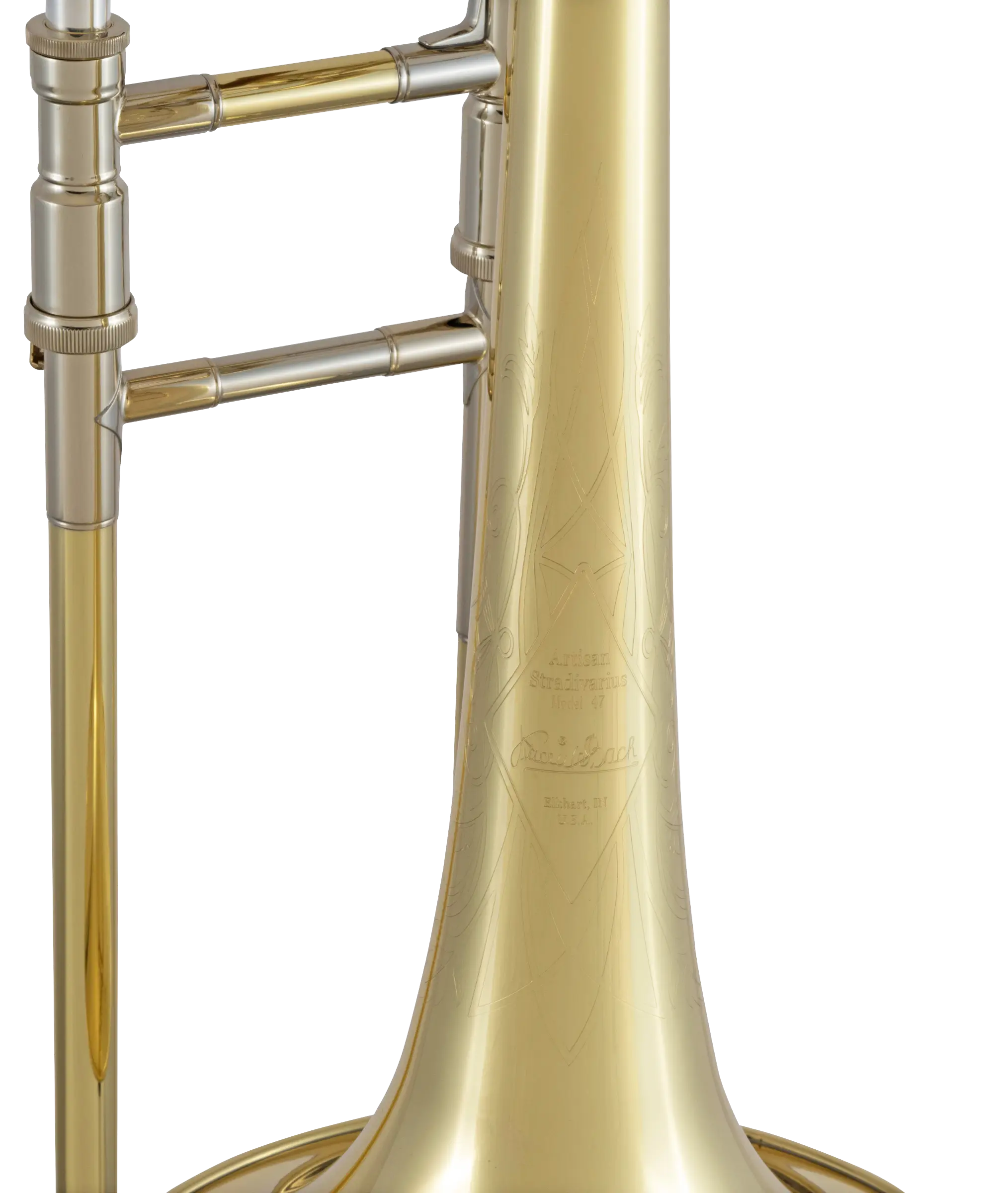 A47X Bach Standard Professional Tenor Trombone In Sd Vr Xcu Eg - zoomed in