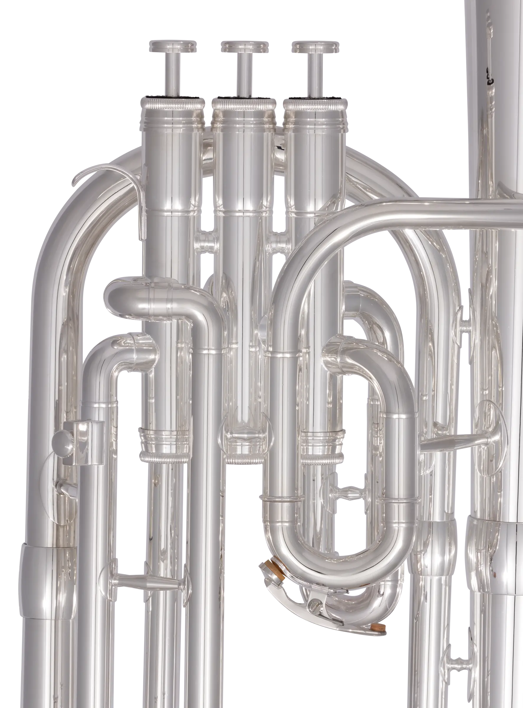 CAH311S Conn Beginner Alto Horn - zoomed in
