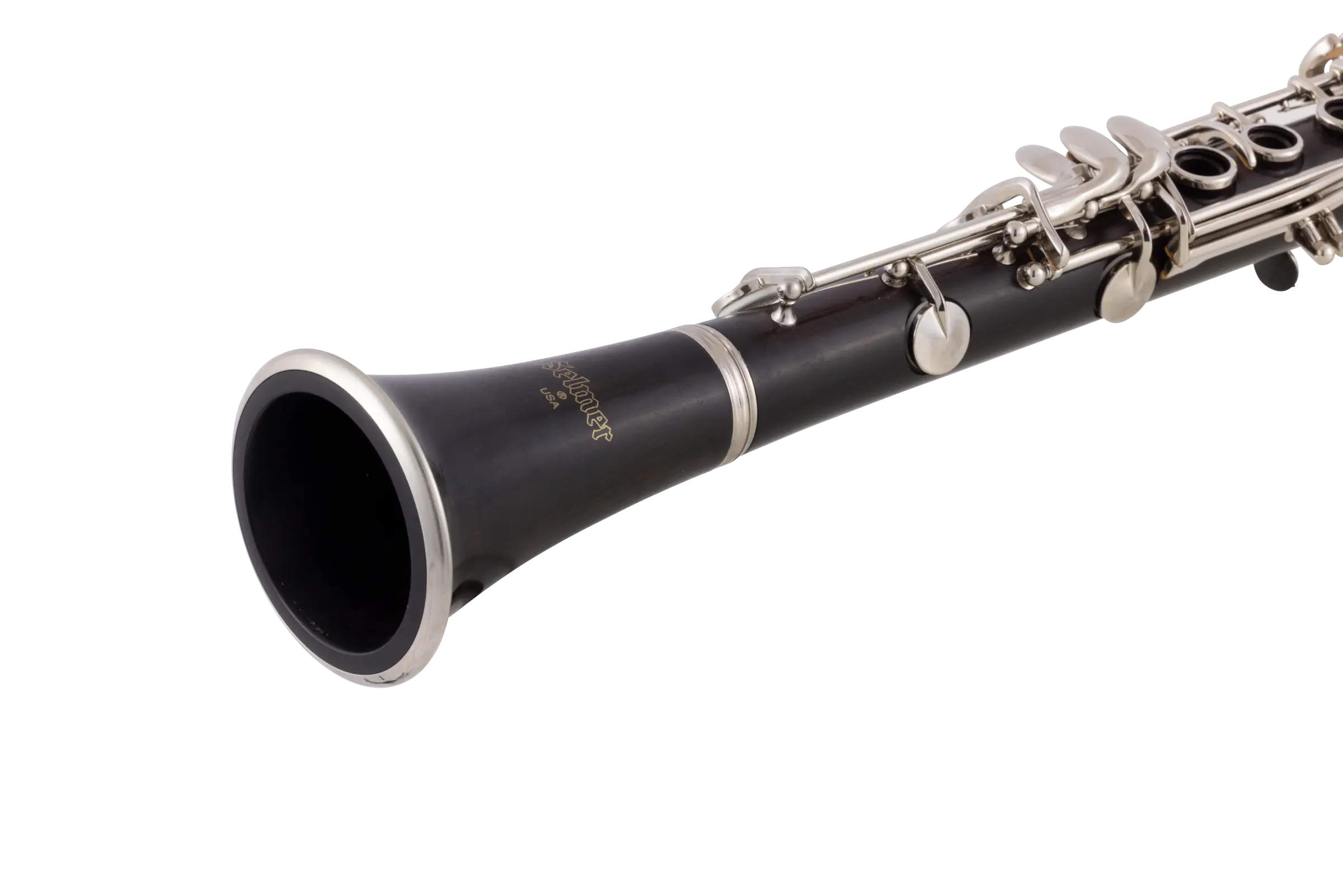 SCL411N Selmer Student Clarinet - zoomed in