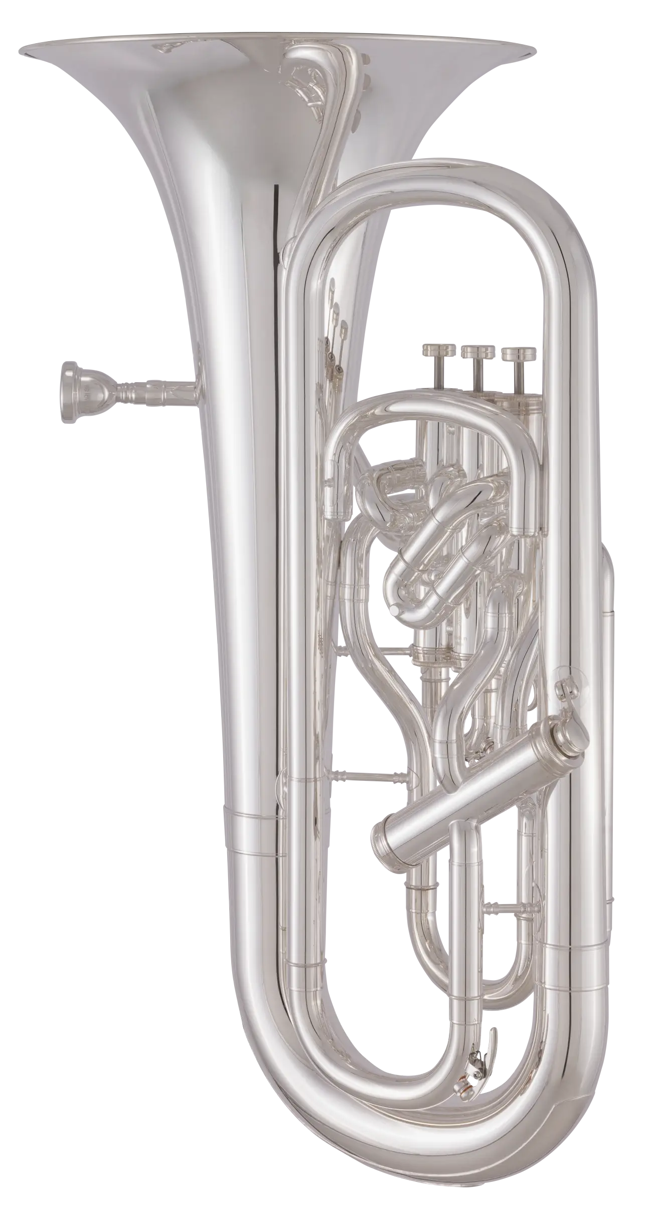 CEU611S Conn Professional Euphonium - zoomed in