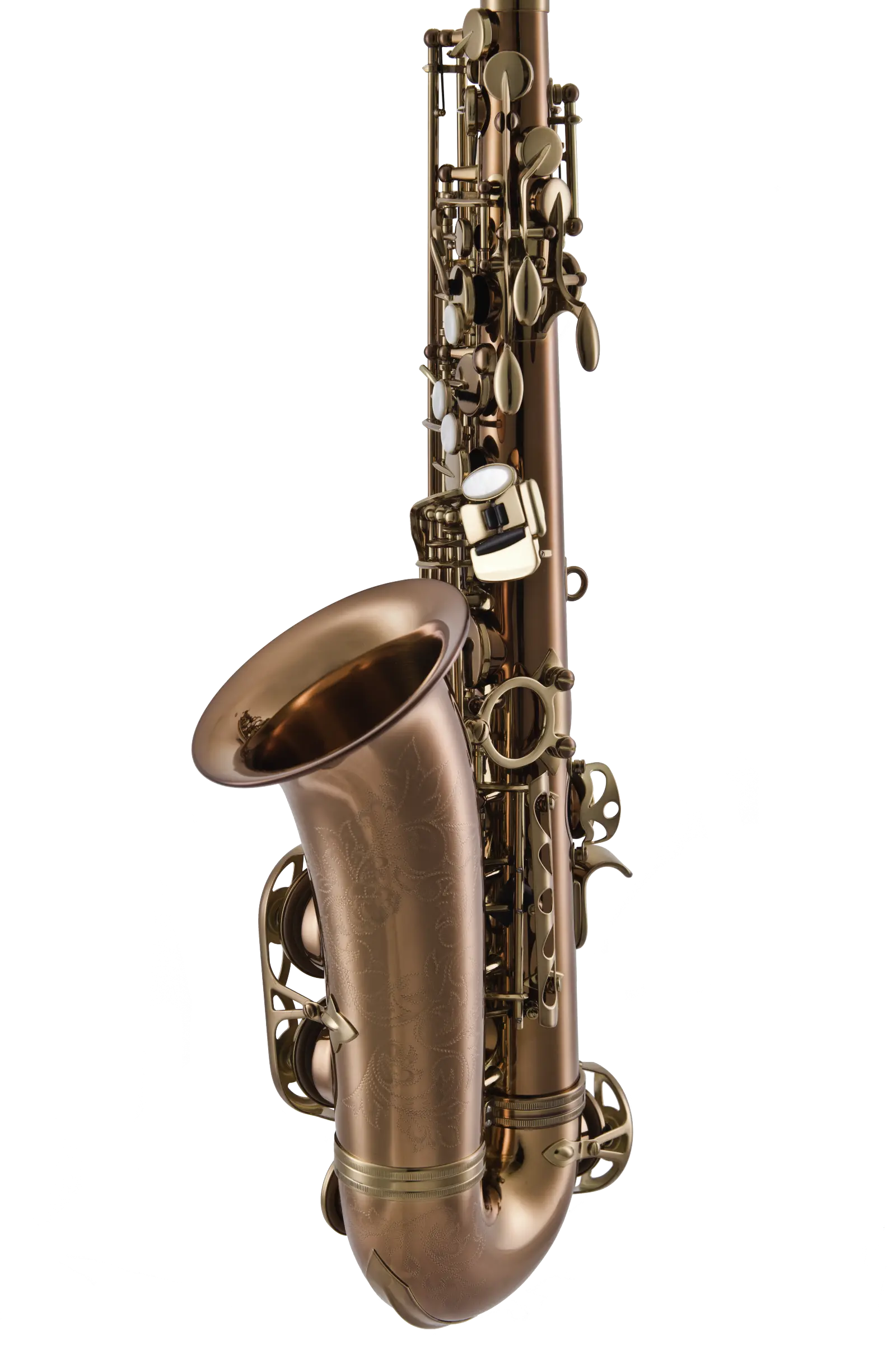 Leblanc Alto Saxophone in Eb Dark Lacquer Finish - zoomed in