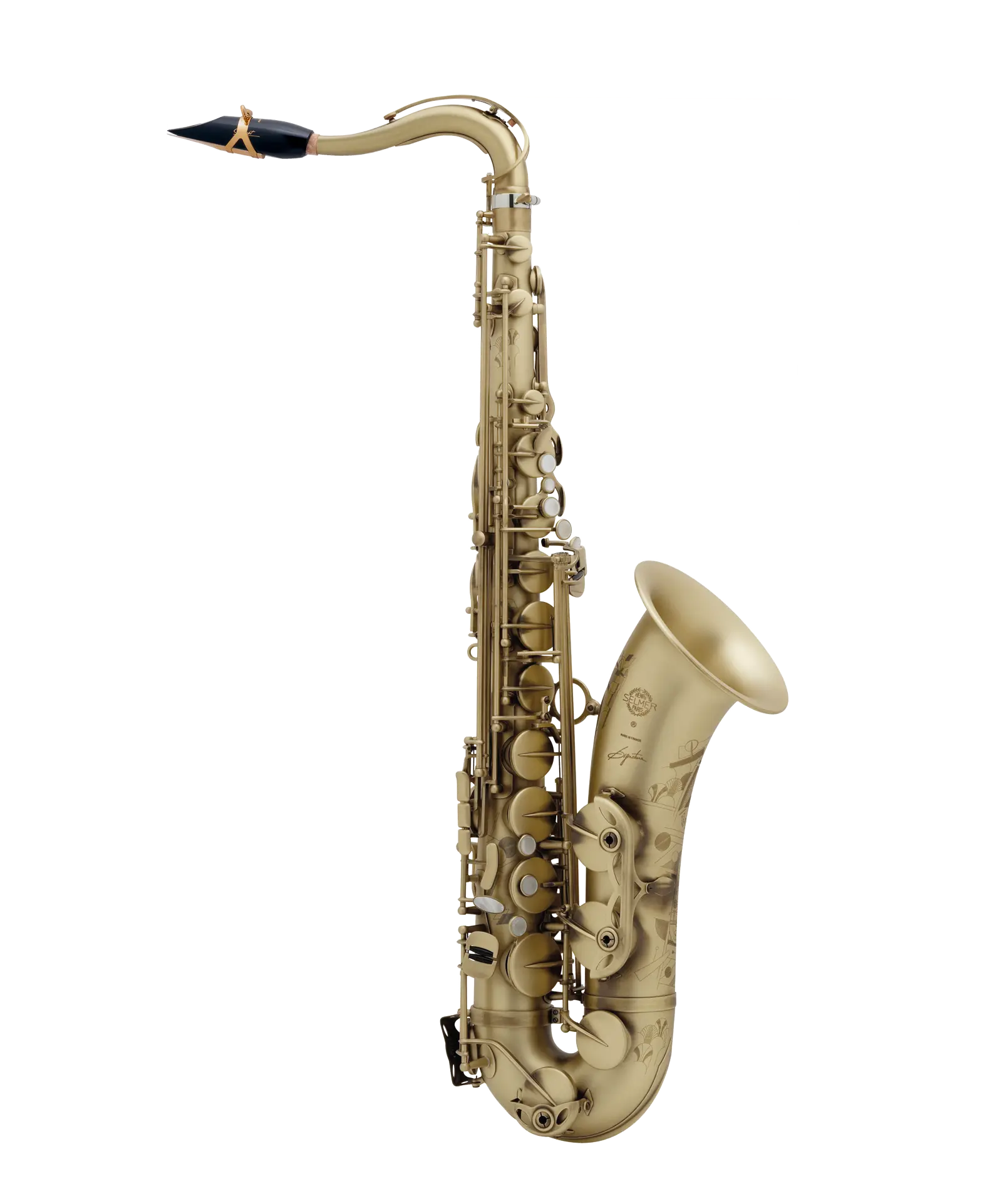 84SIGF HSP Professional Tenor Saxophone - zoomed in