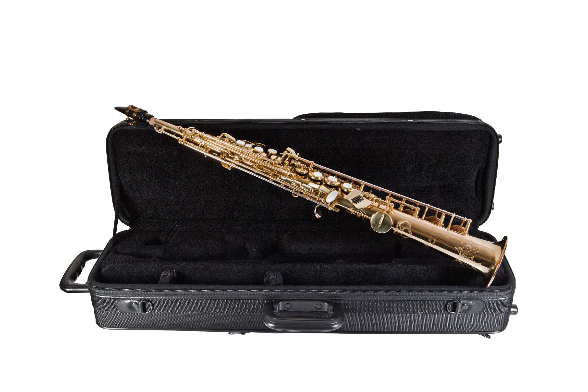 LSS511 Leblanc Soprano Saxophone - zoomed in