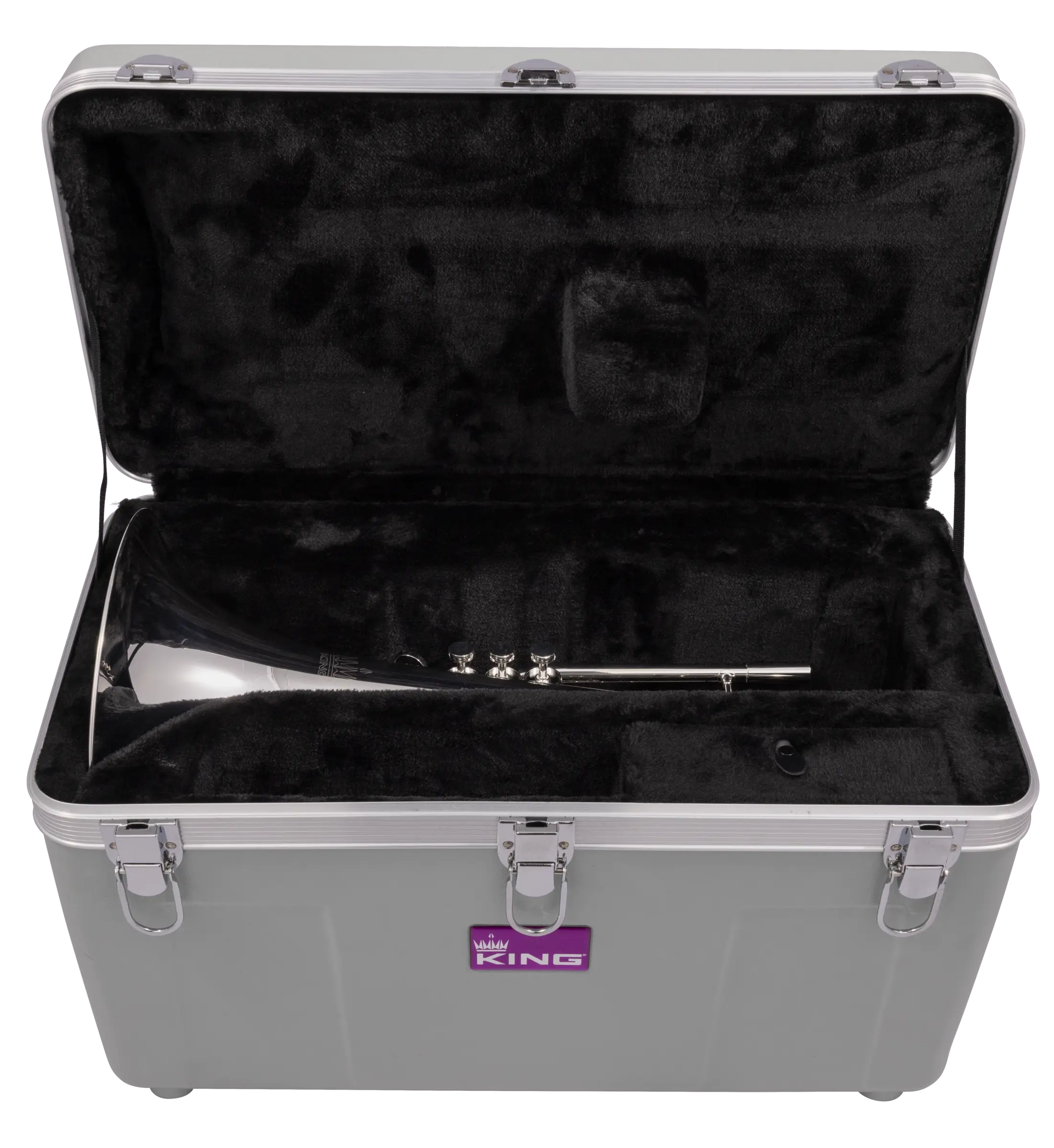 KMB612S King Professional Marching Baritone - zoomed in