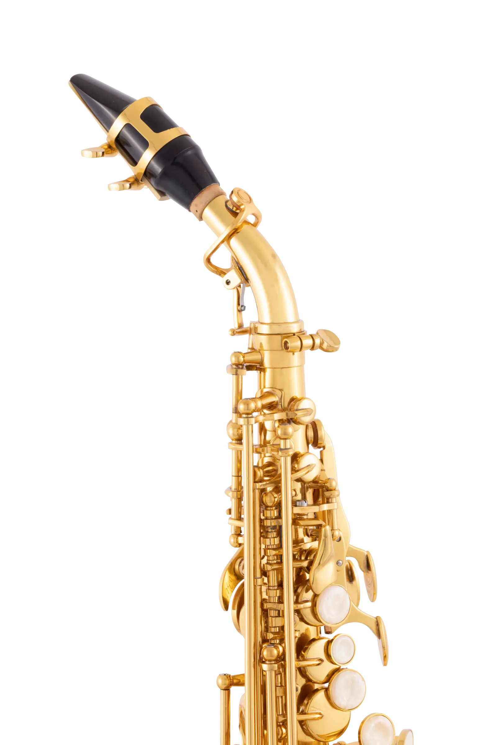 LSC211 Leblanc Student Soprano Saxophone - zoomed in