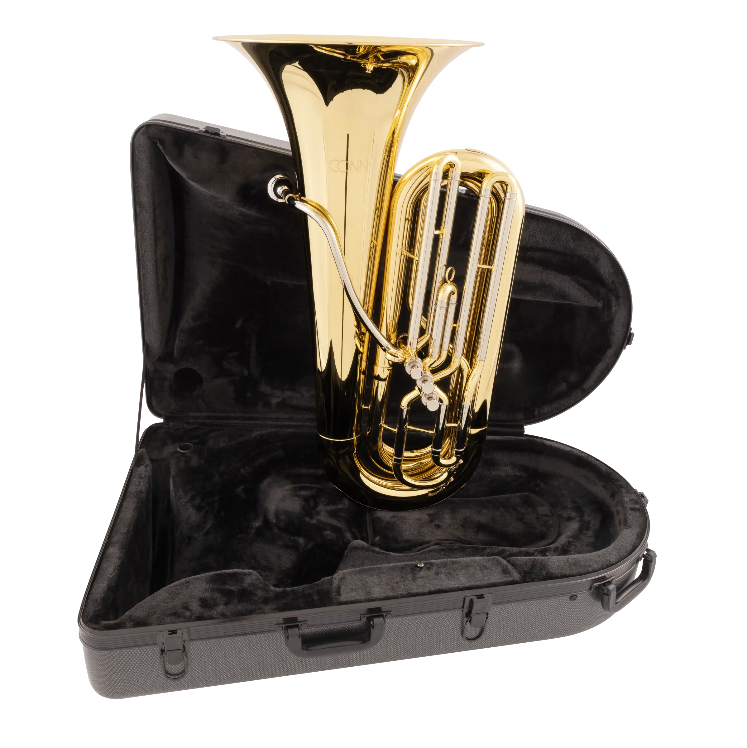 CBB3123 Conn Beginner Tuba - zoomed in