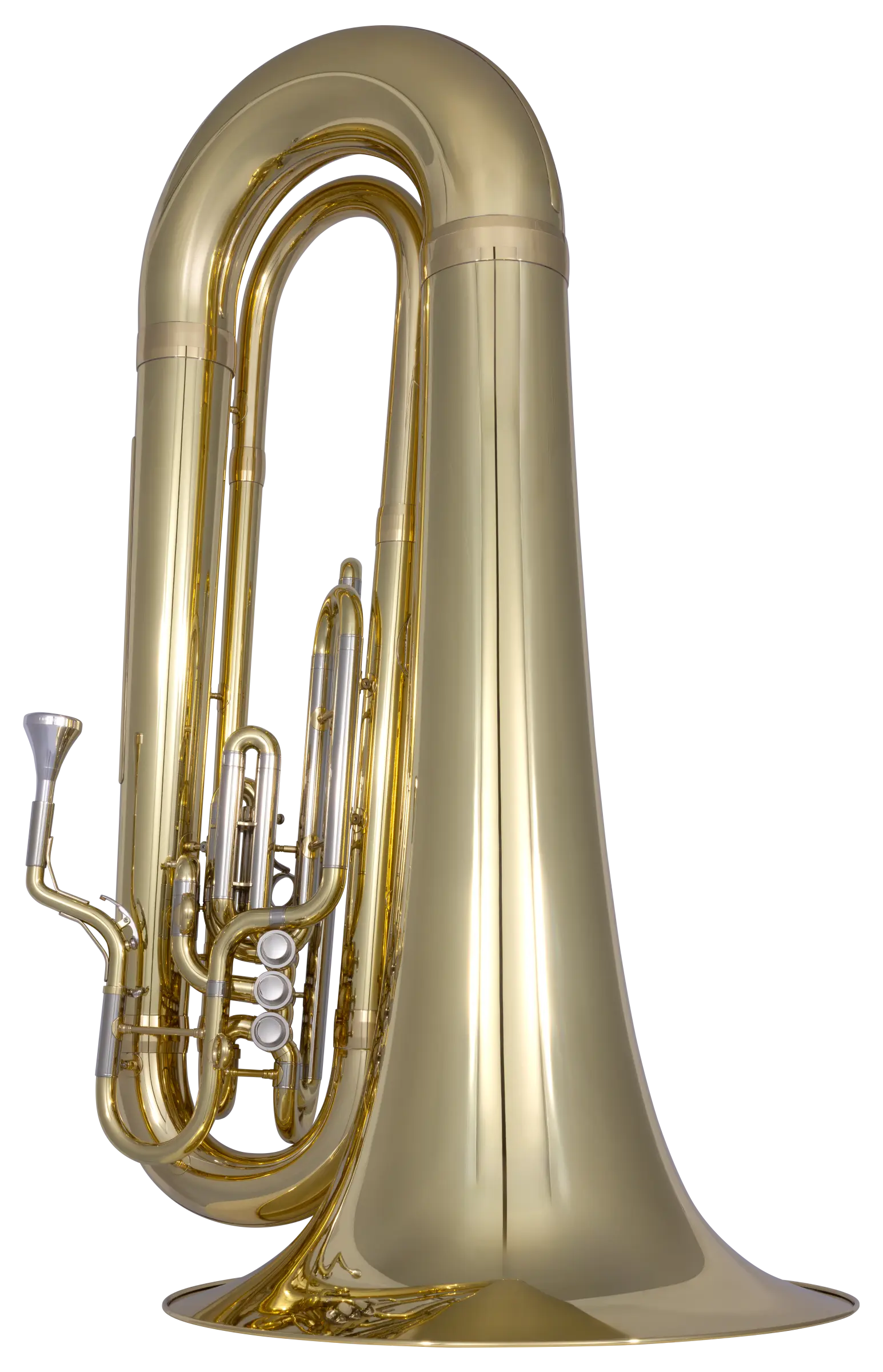 KMT611 King Advanced Marching Tuba - zoomed in