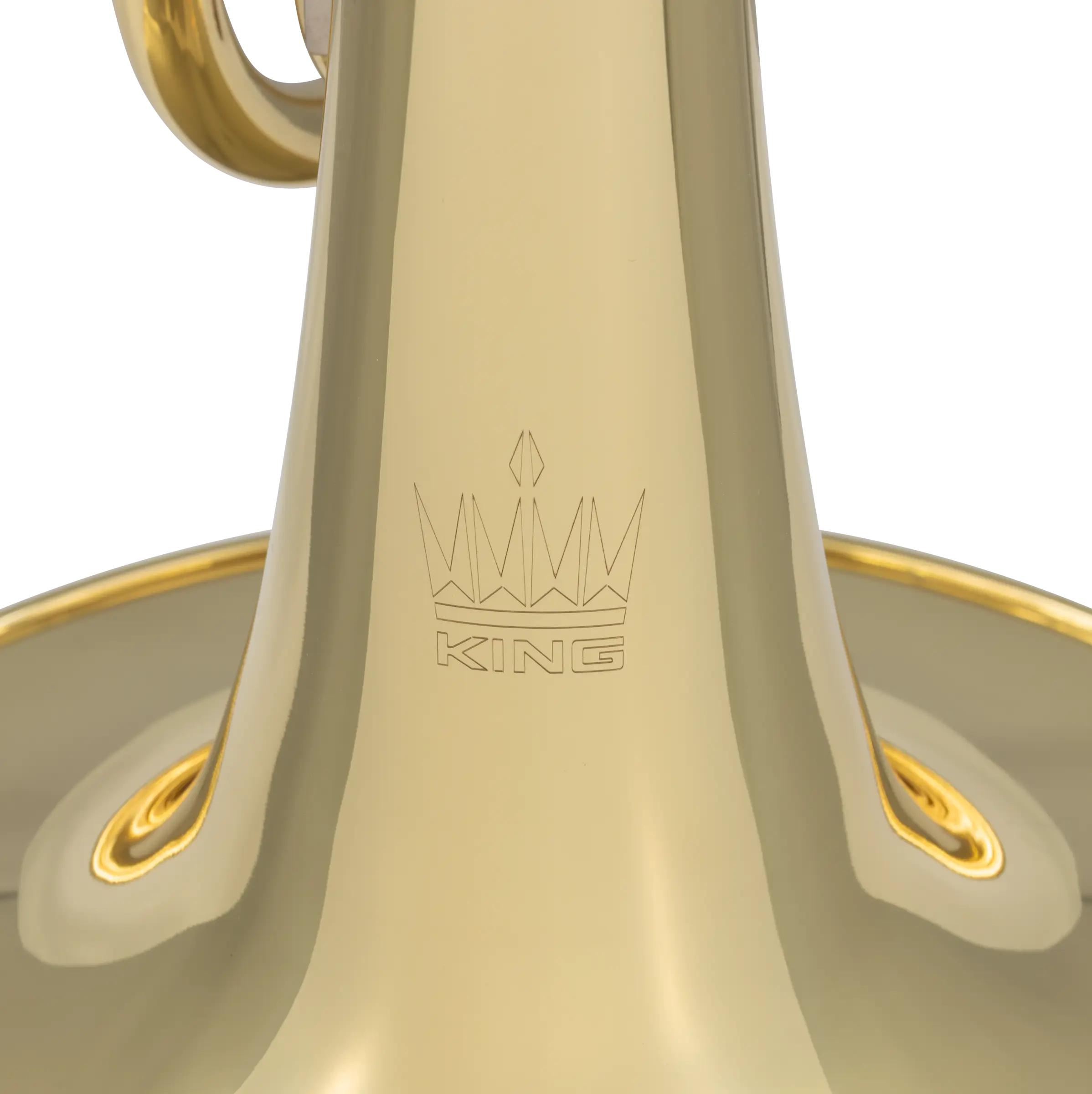 KMH611 King Standard Stepup Mellophone - zoomed in