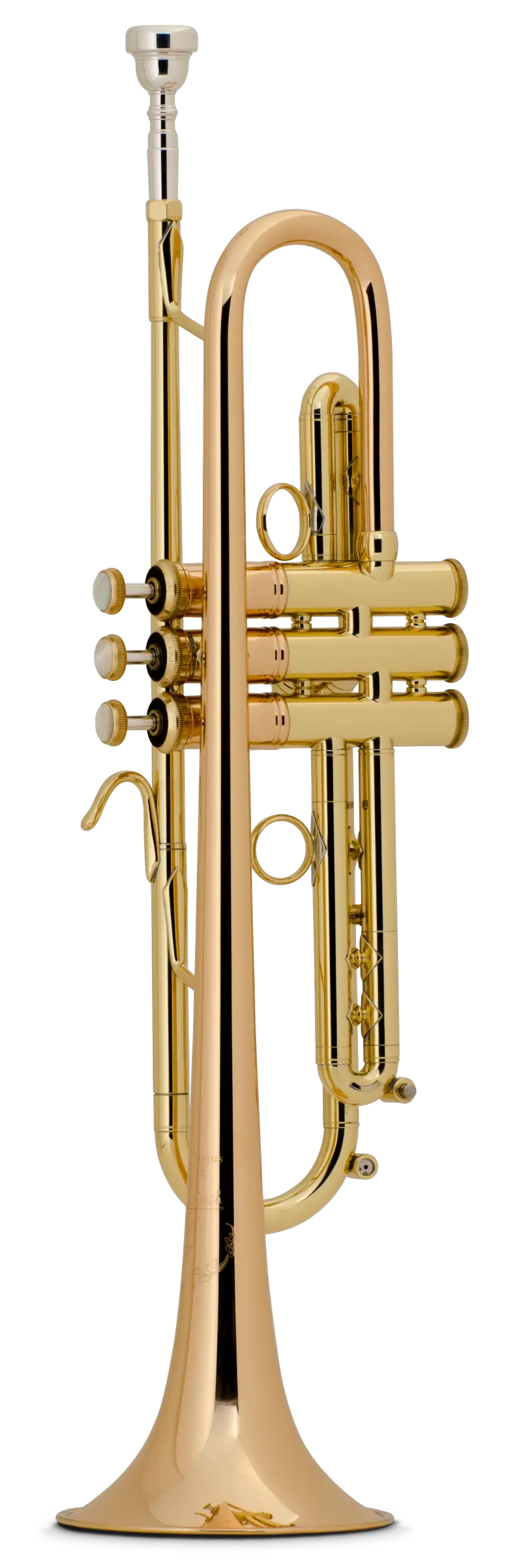 LT1901B Bach Professional Trumpet - zoomed in
